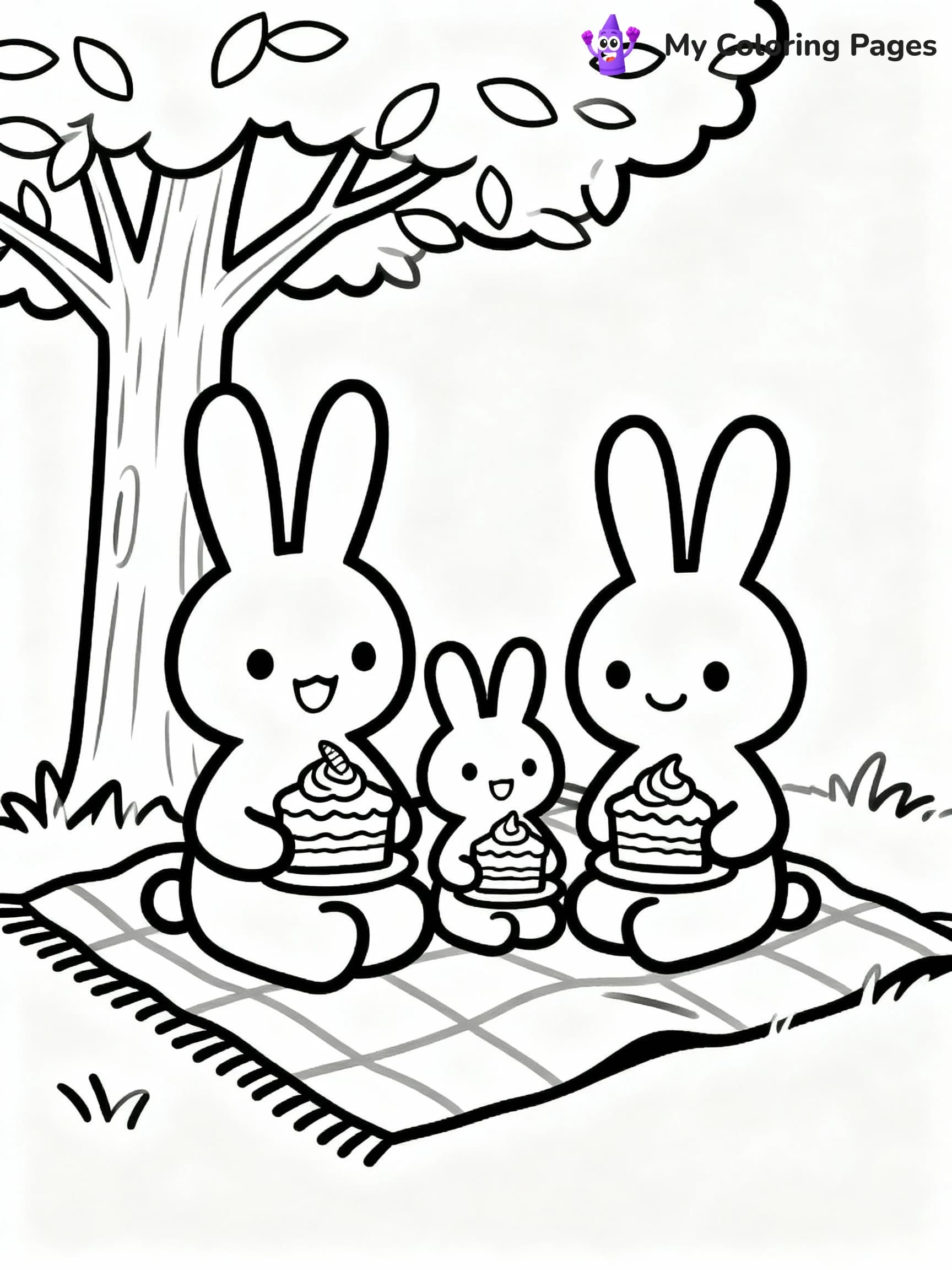 Bunny Coloring Pages - 18