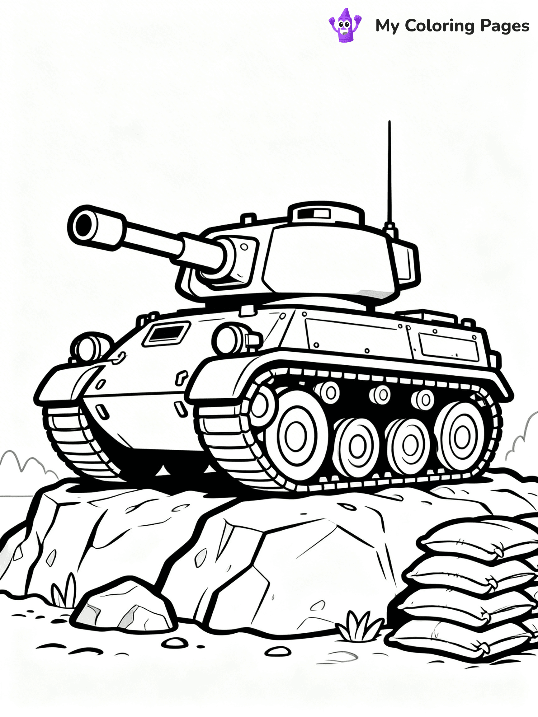 Army Truck Coloring Pages - 30