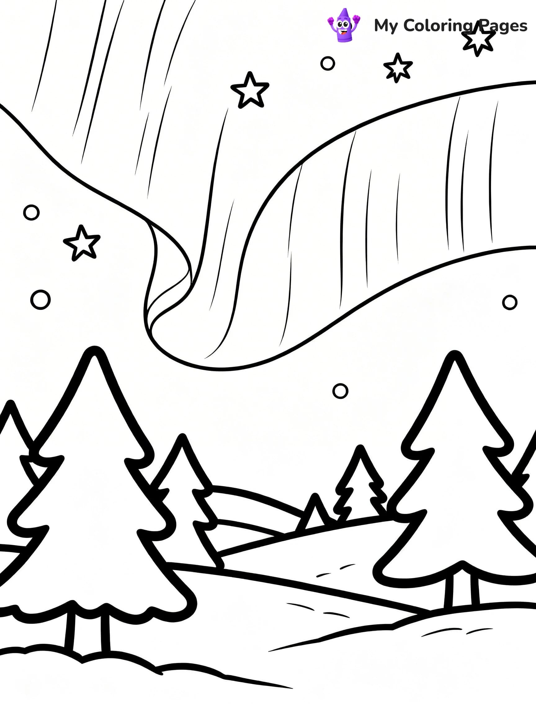 Aurora Coloring Pages - 24