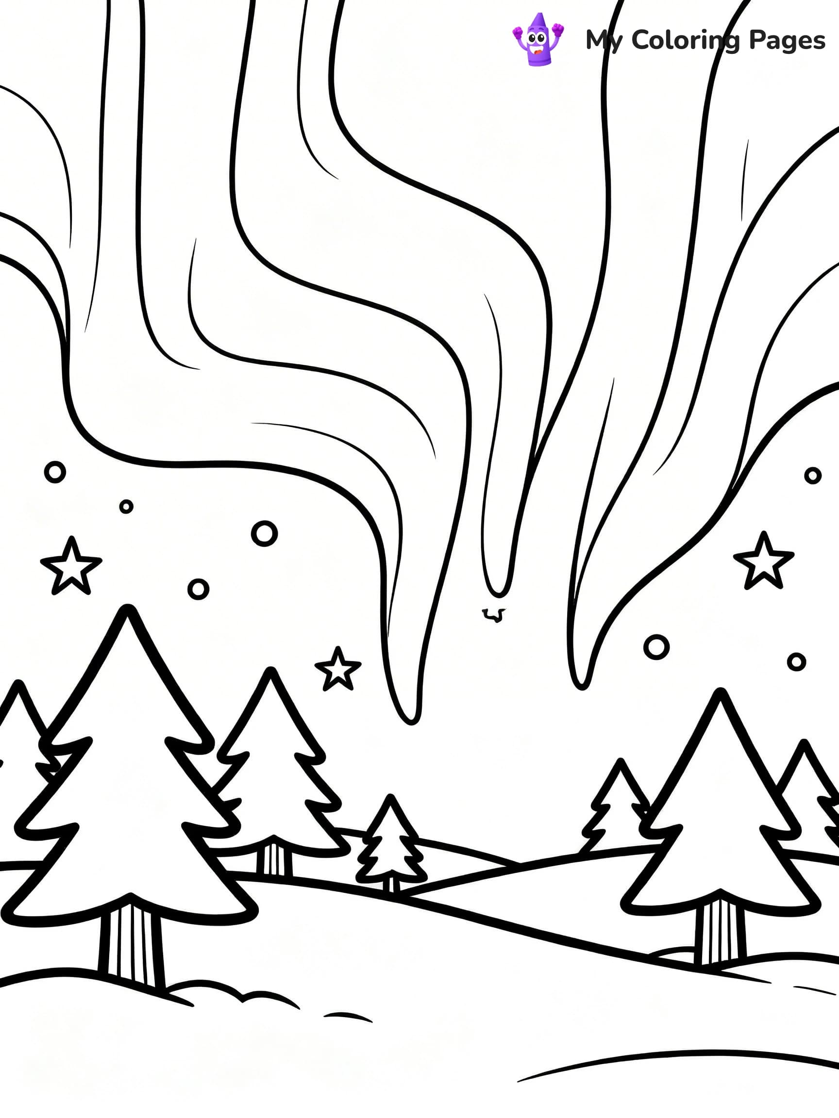 Aurora Coloring Pages - 22