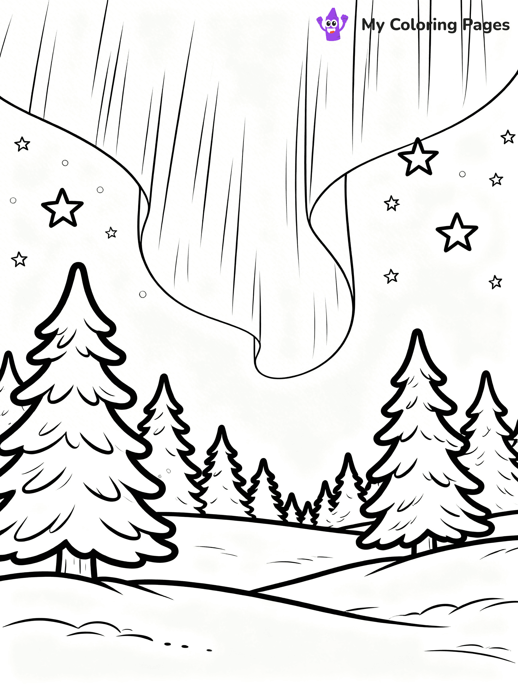 Aurora Coloring Pages - 20