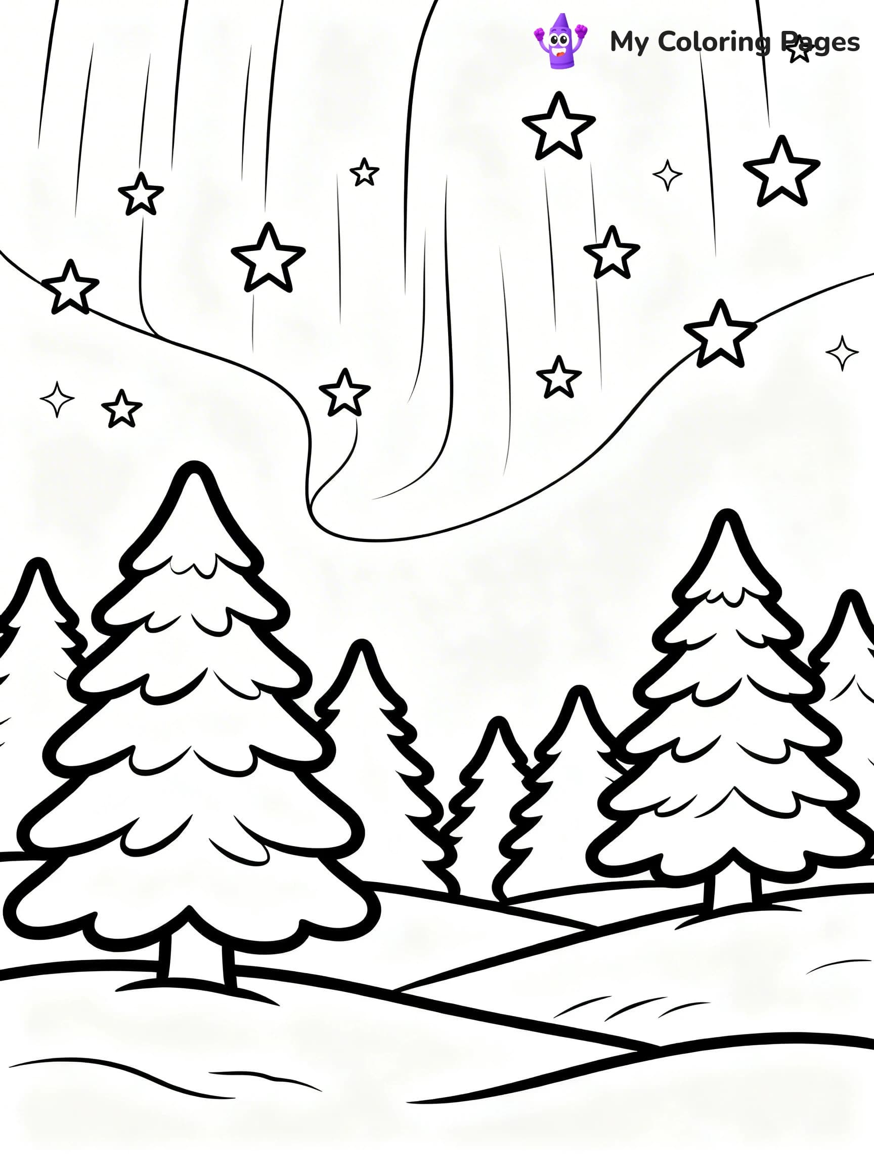 Aurora Coloring Pages - 19