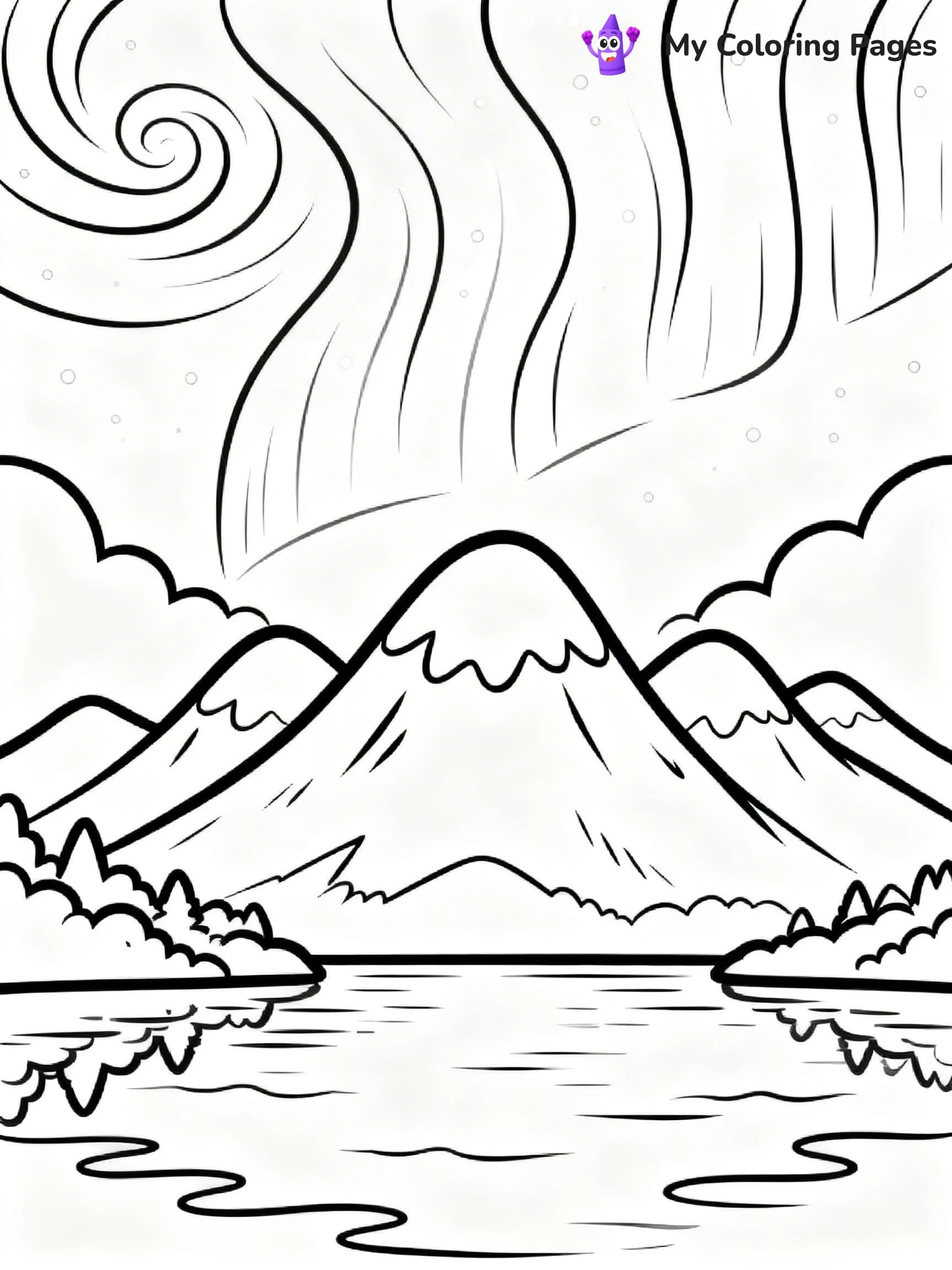 Aurora Coloring Pages - 17