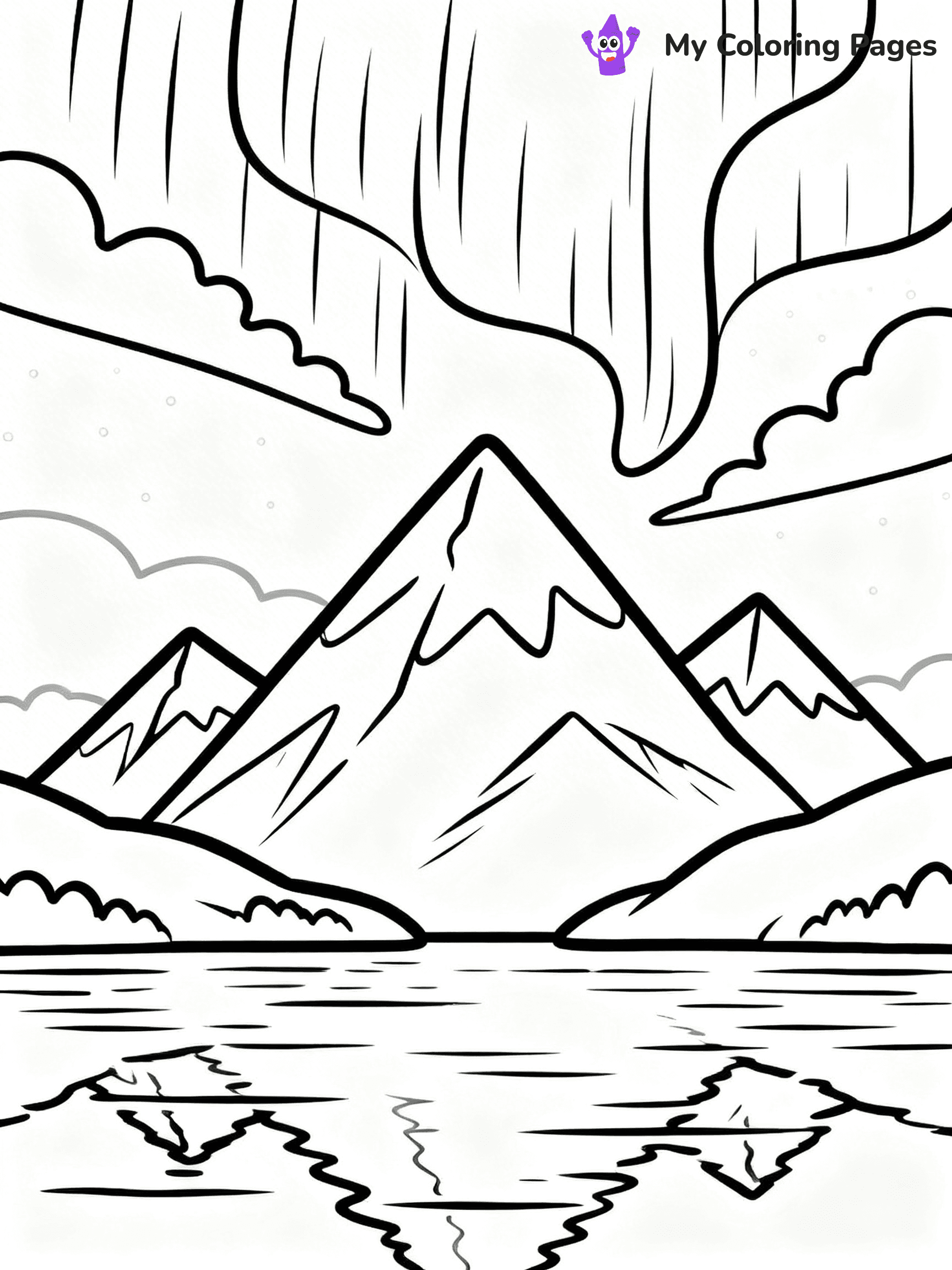 Aurora Coloring Pages - 16