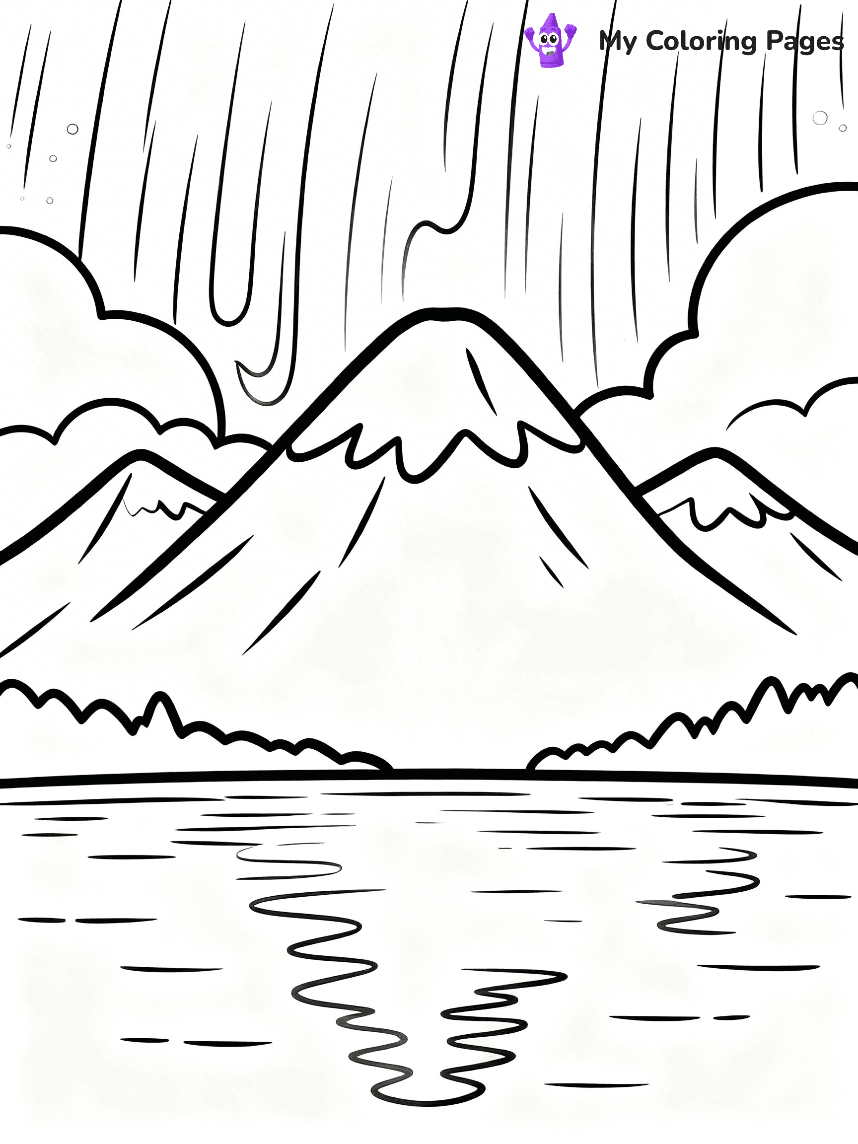 Aurora Coloring Pages - 14