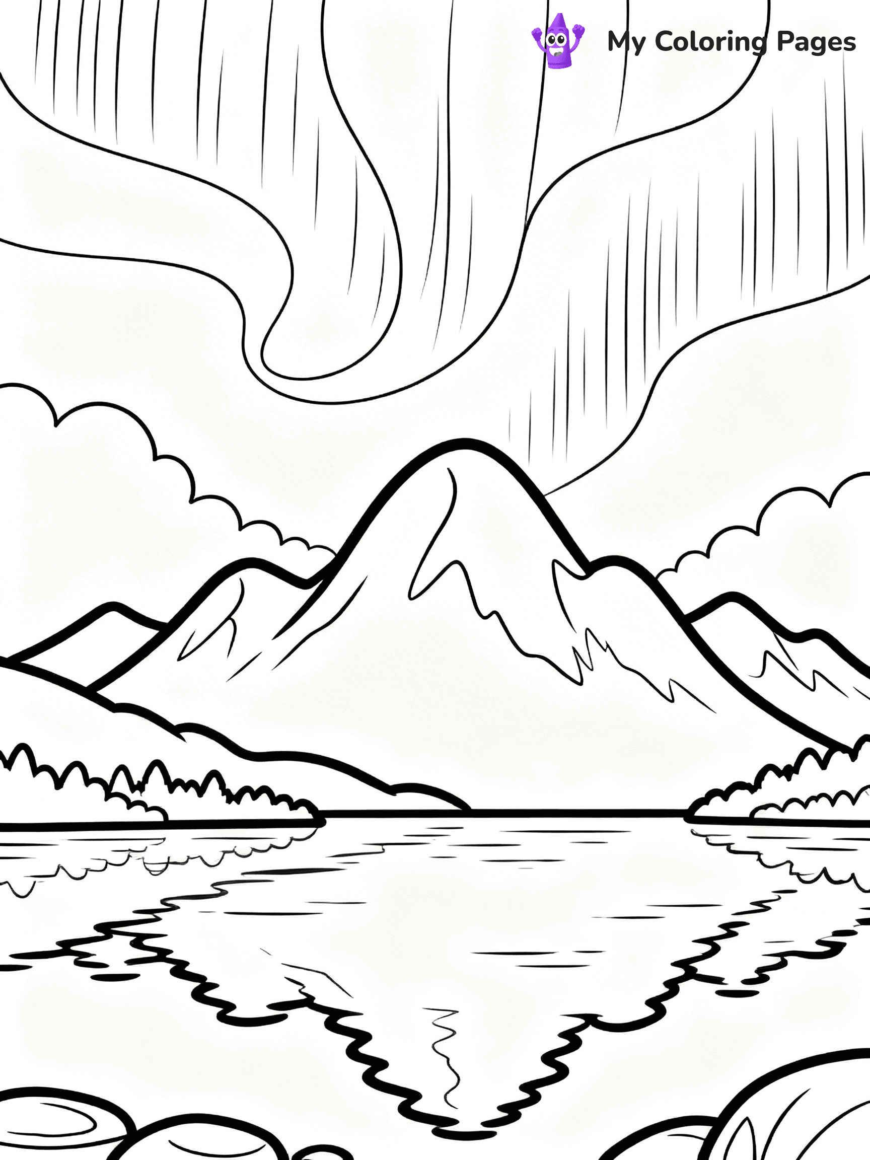 Aurora Coloring Pages - 13