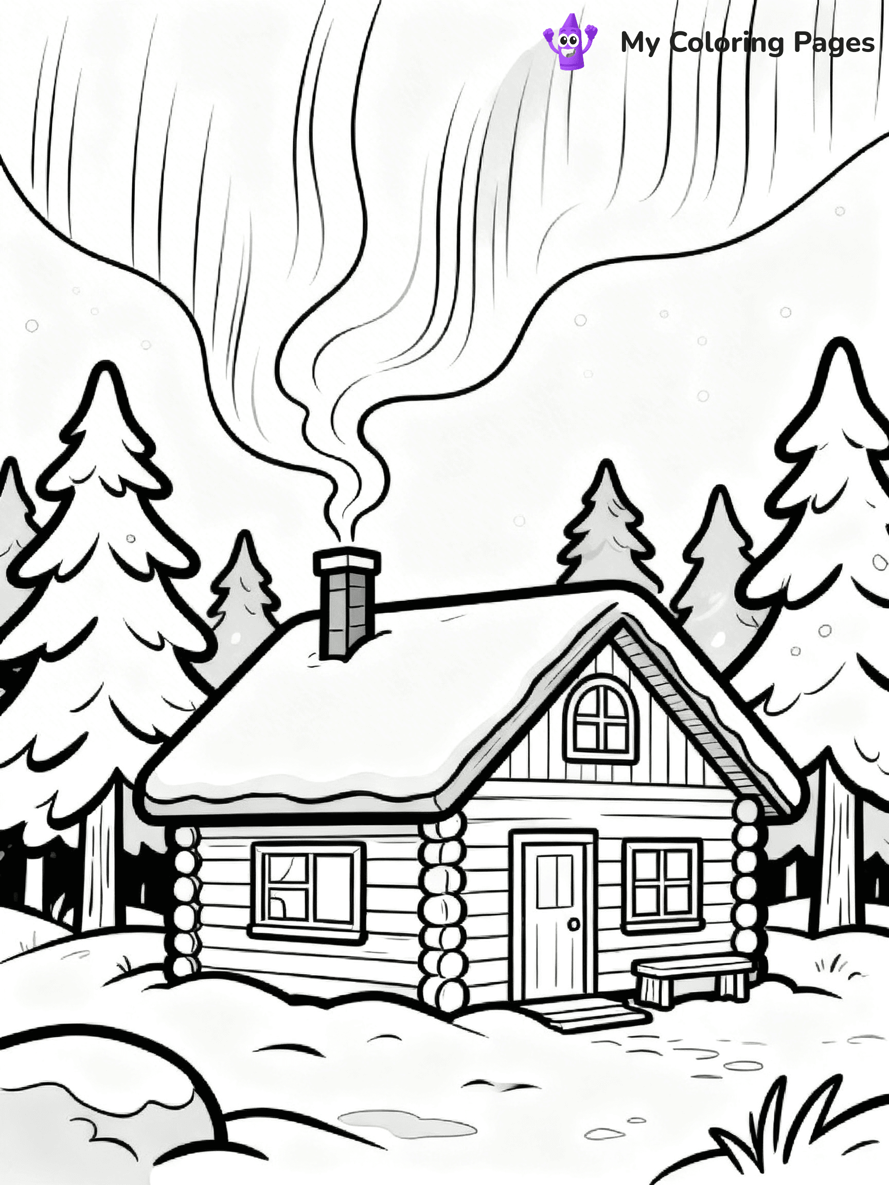 Aurora Coloring Pages - 12