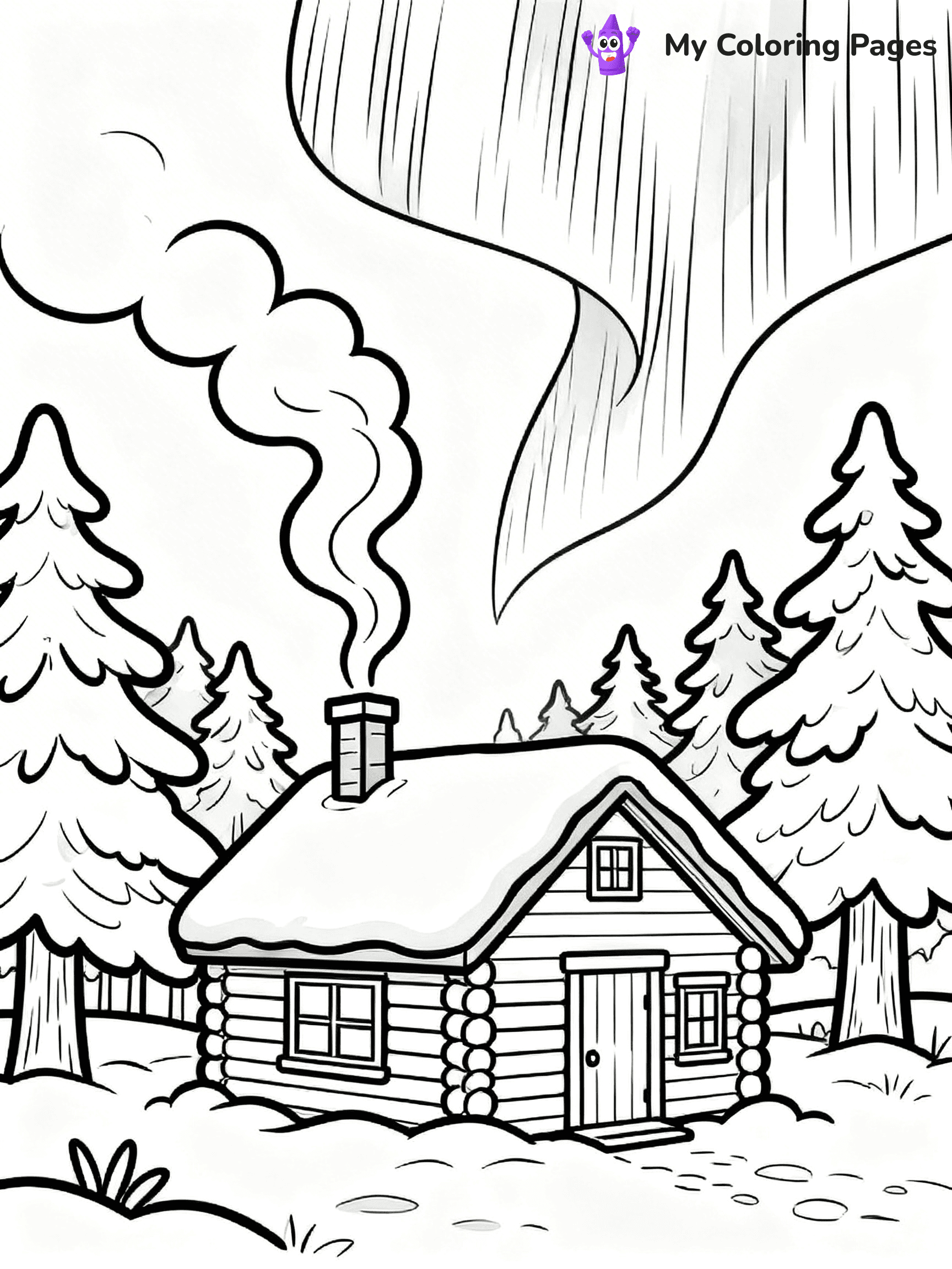 Aurora Coloring Pages - 11