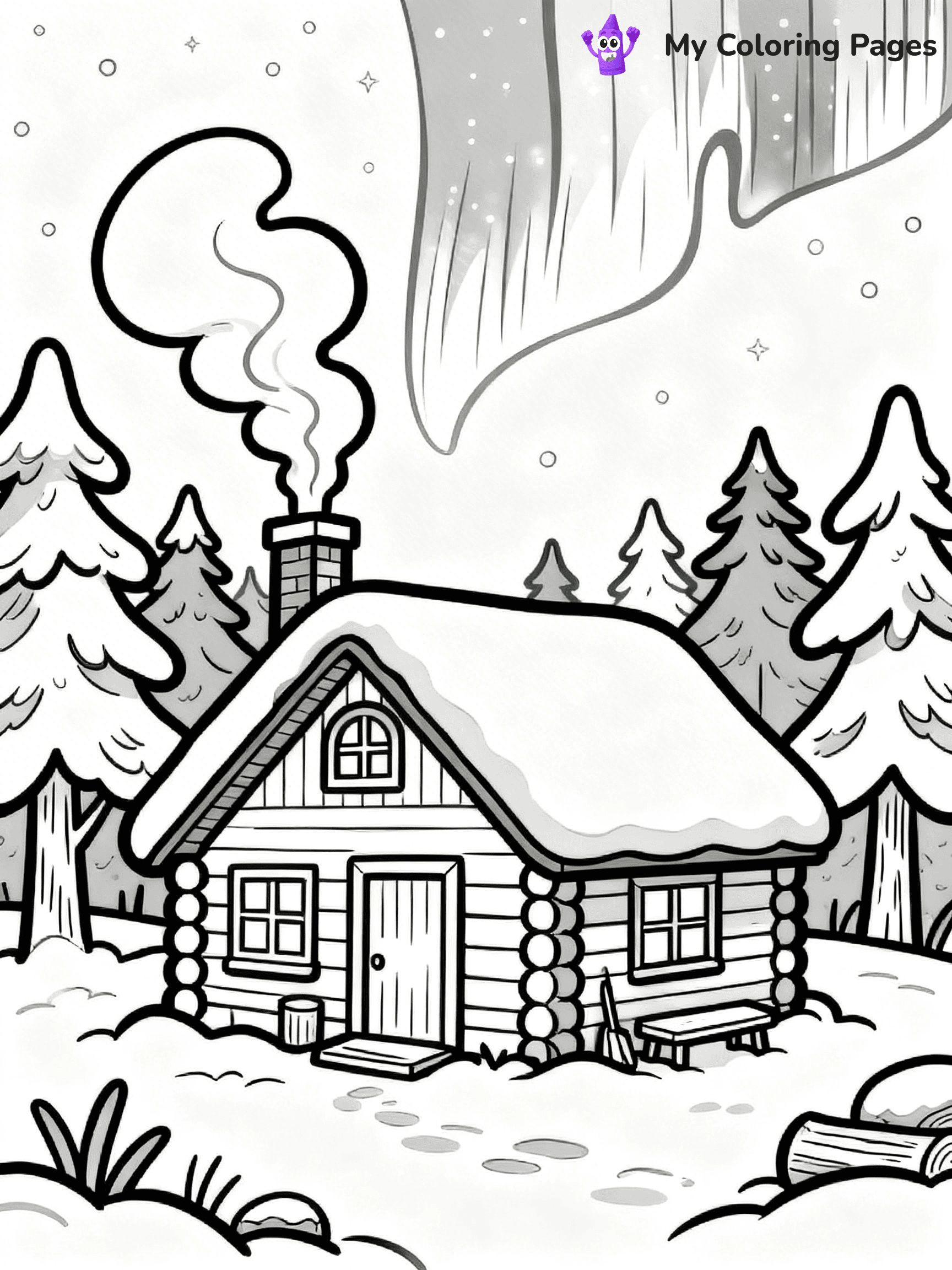 Aurora Coloring Pages - 10