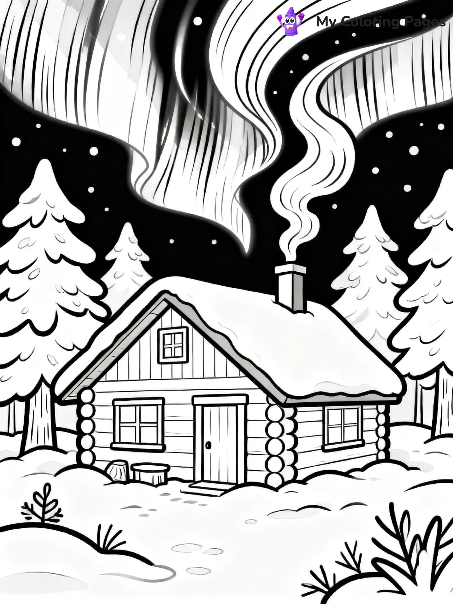 Aurora Coloring Pages - 9