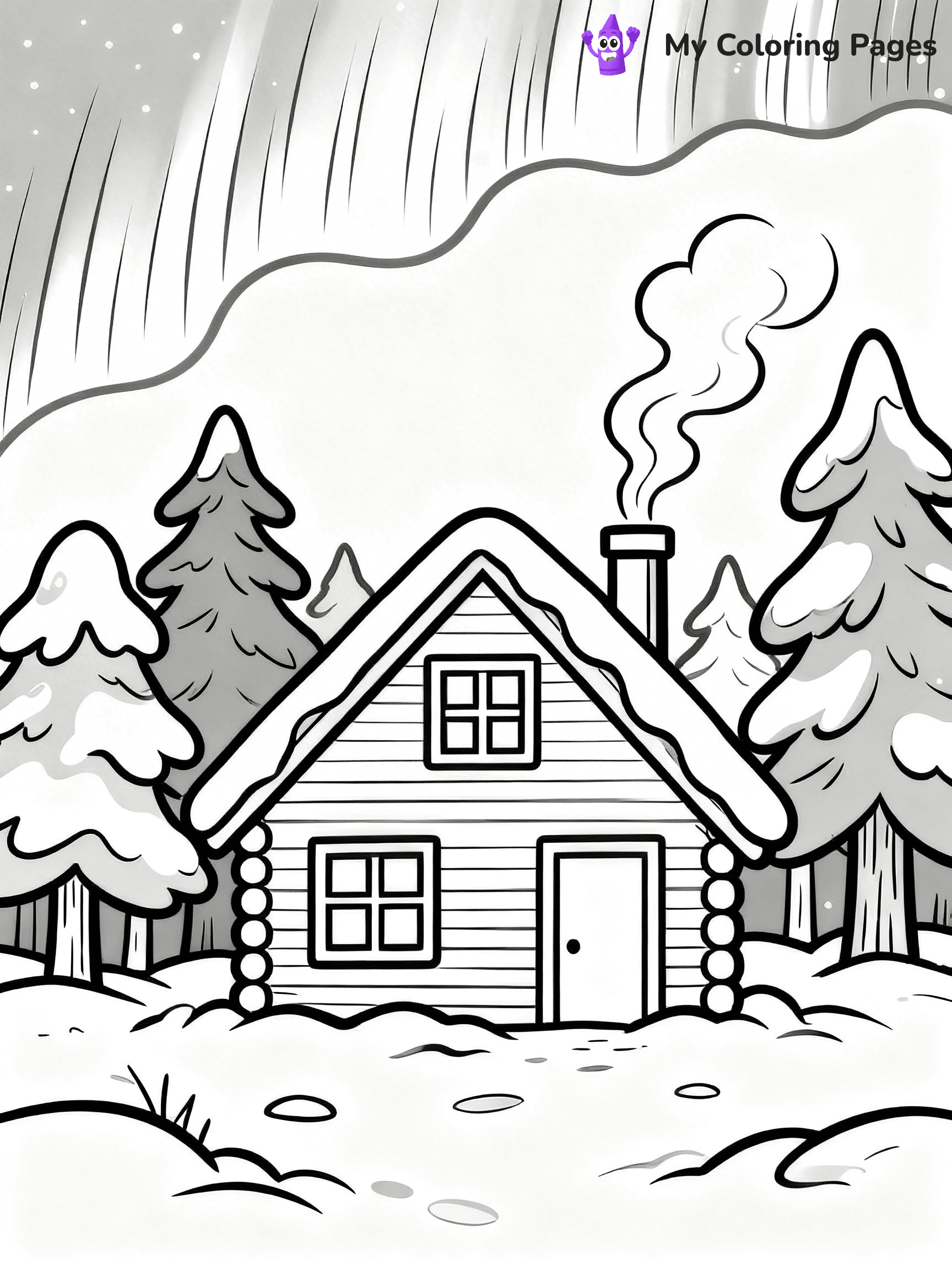 Aurora Coloring Pages - 8