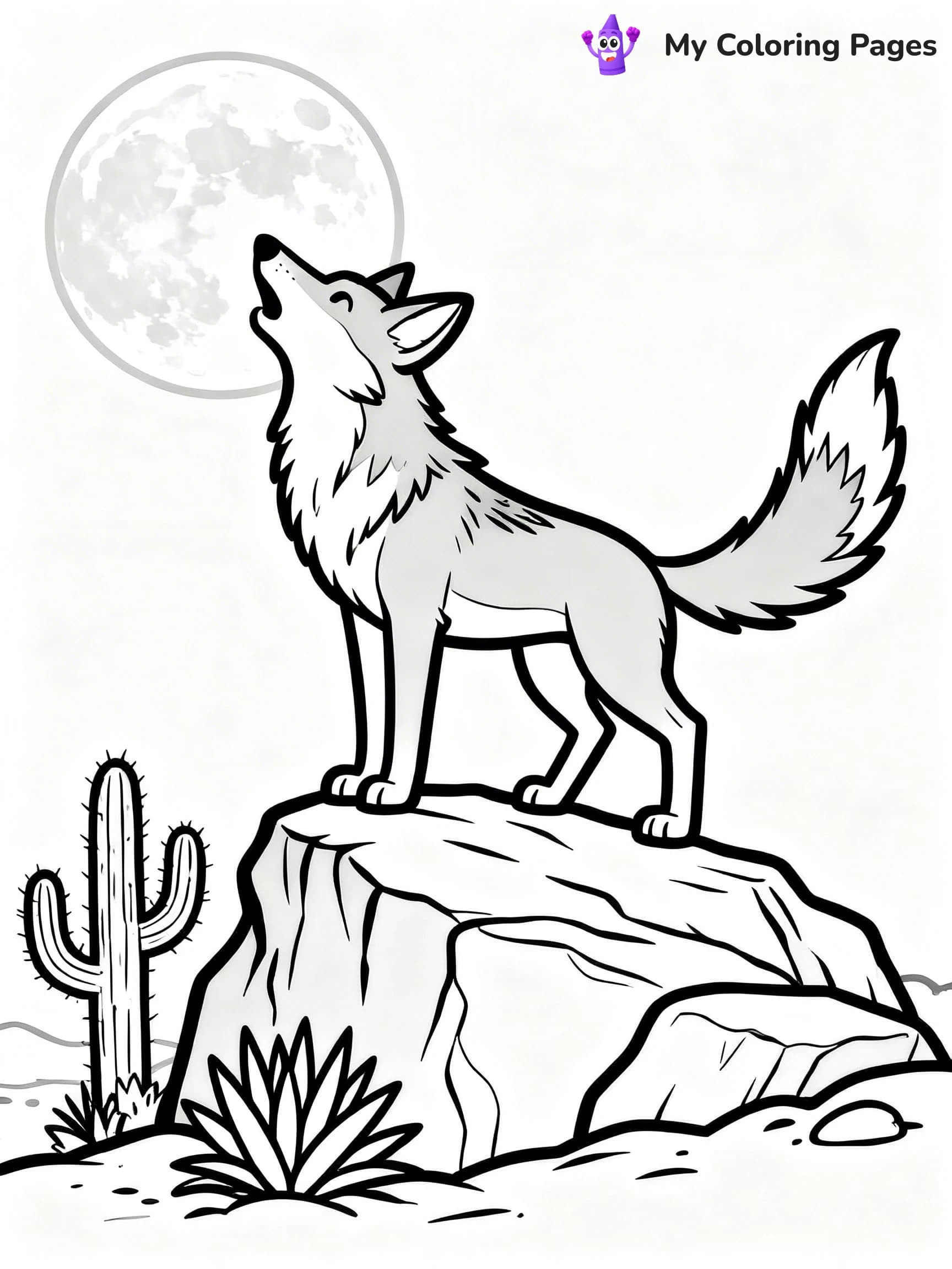 Desert Coloring Pages - 23