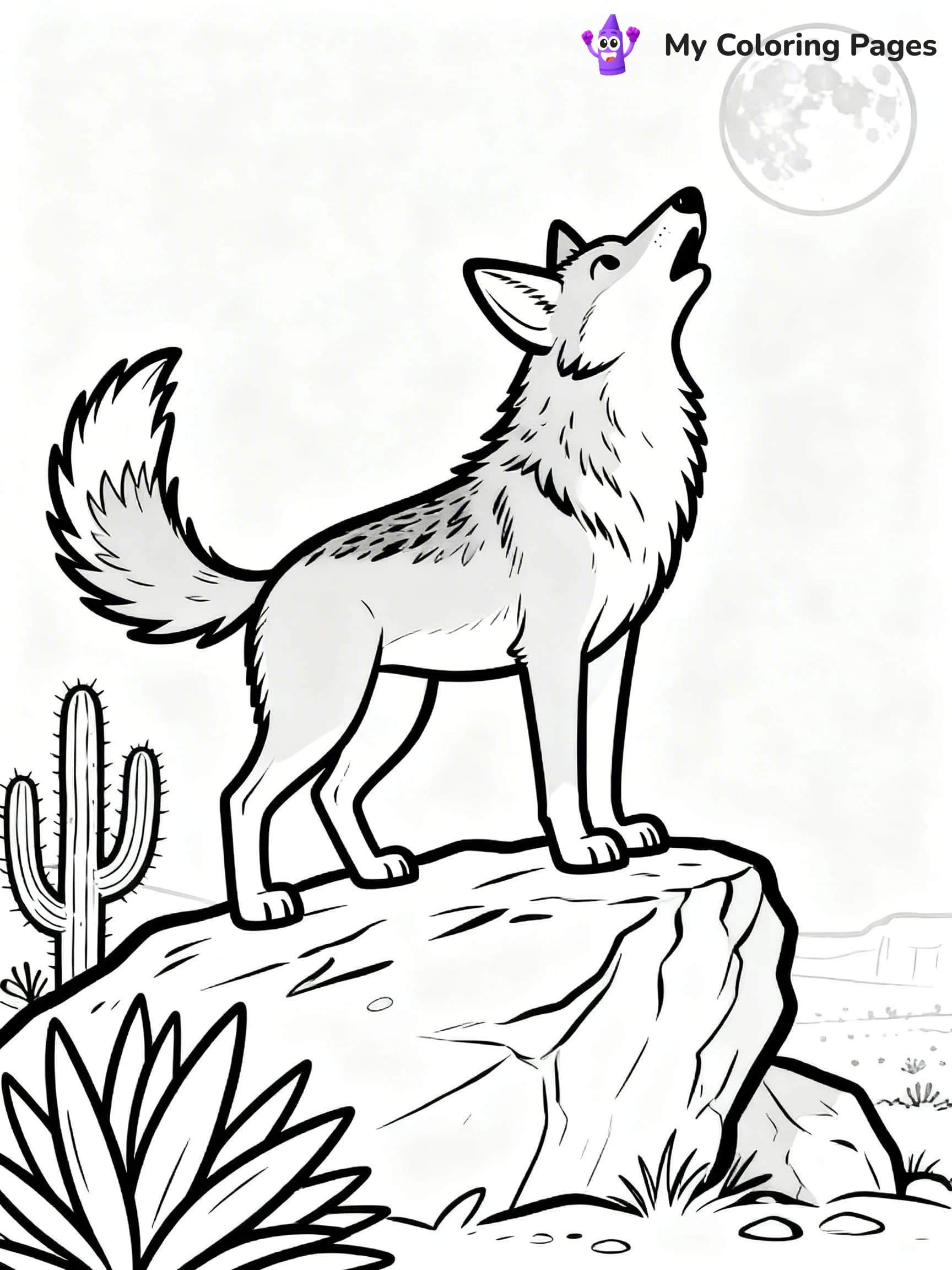 Desert Coloring Pages - 22