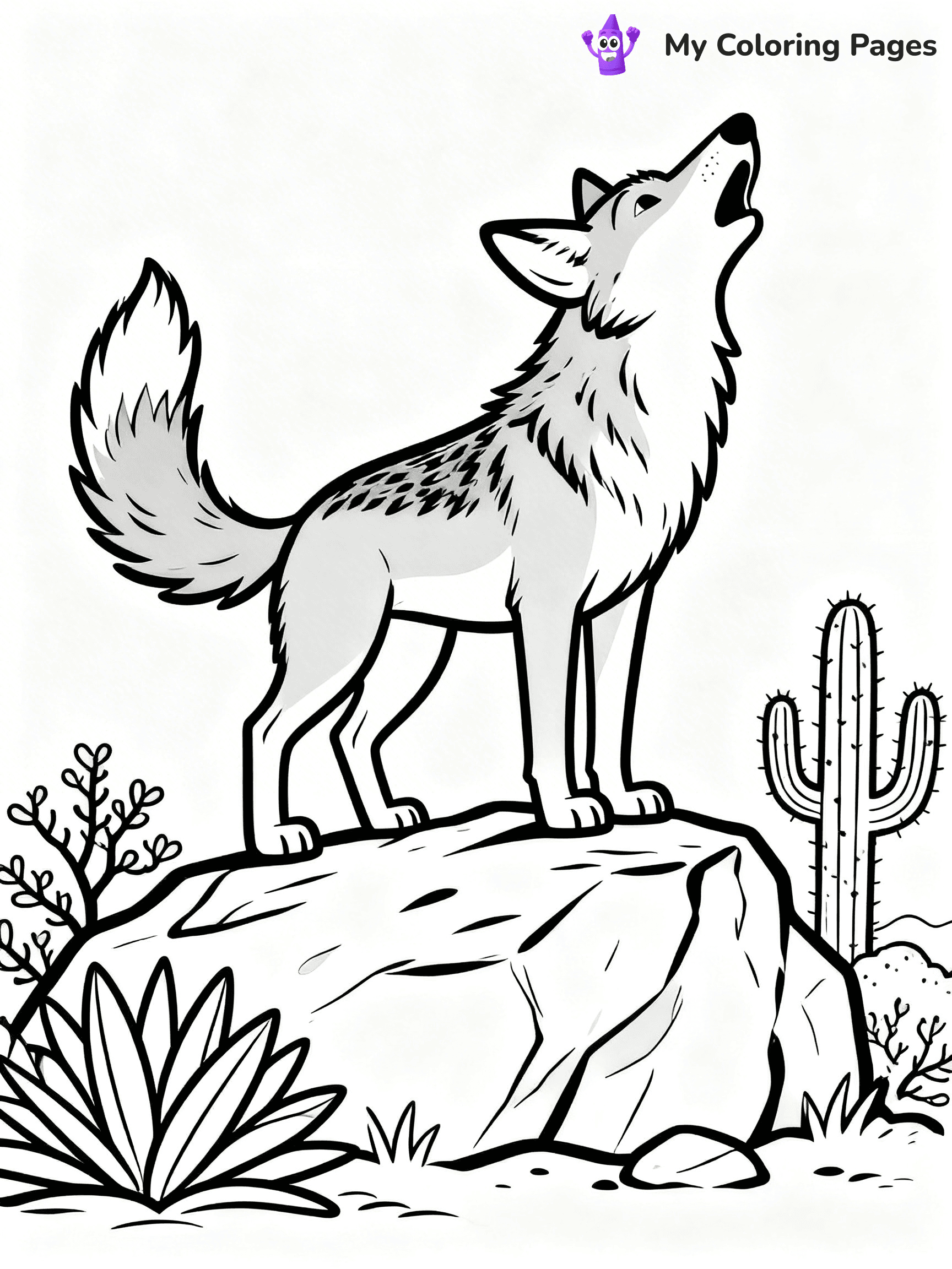 Desert Coloring Pages - 21