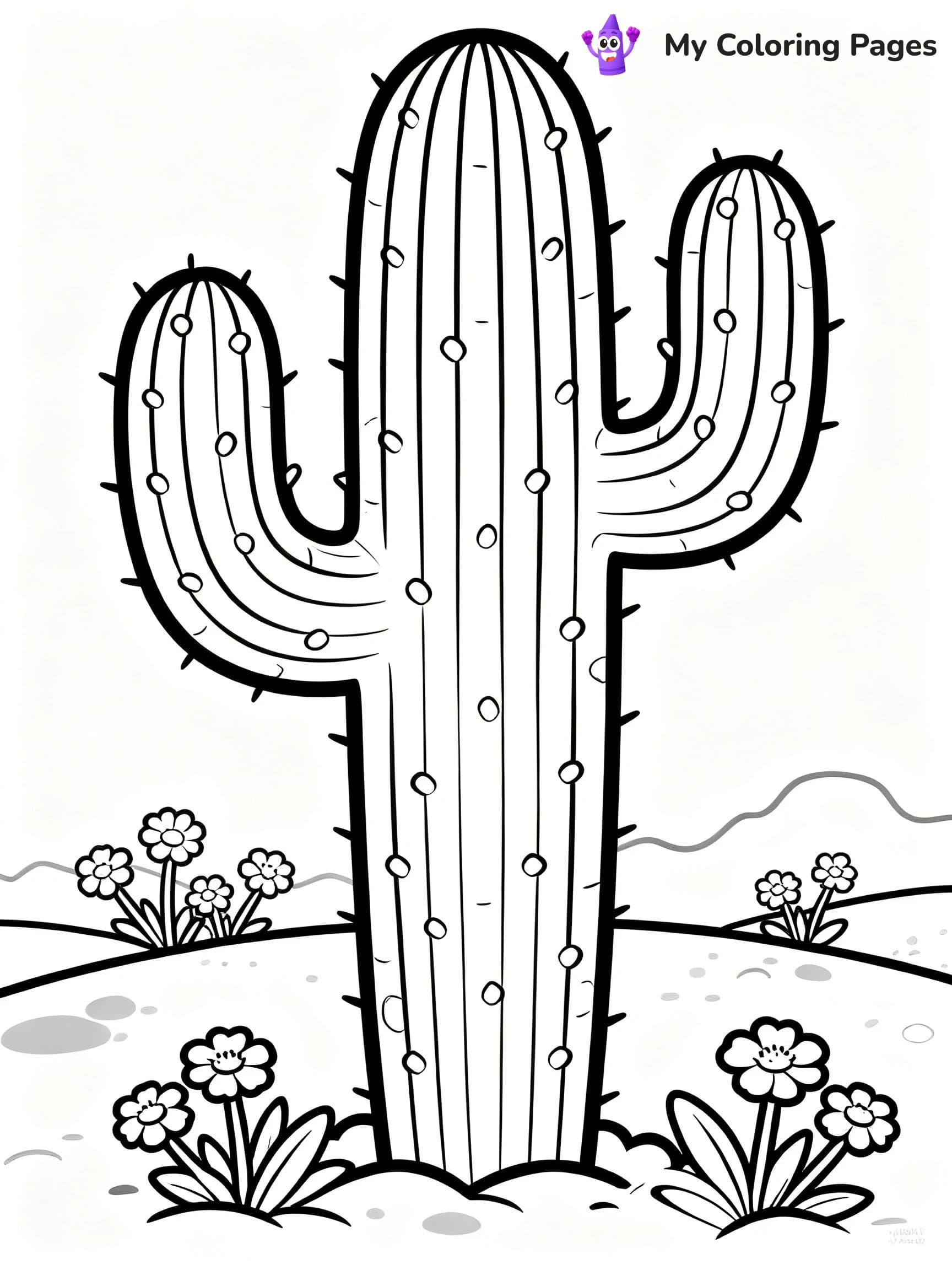 Desert Coloring Pages - 17