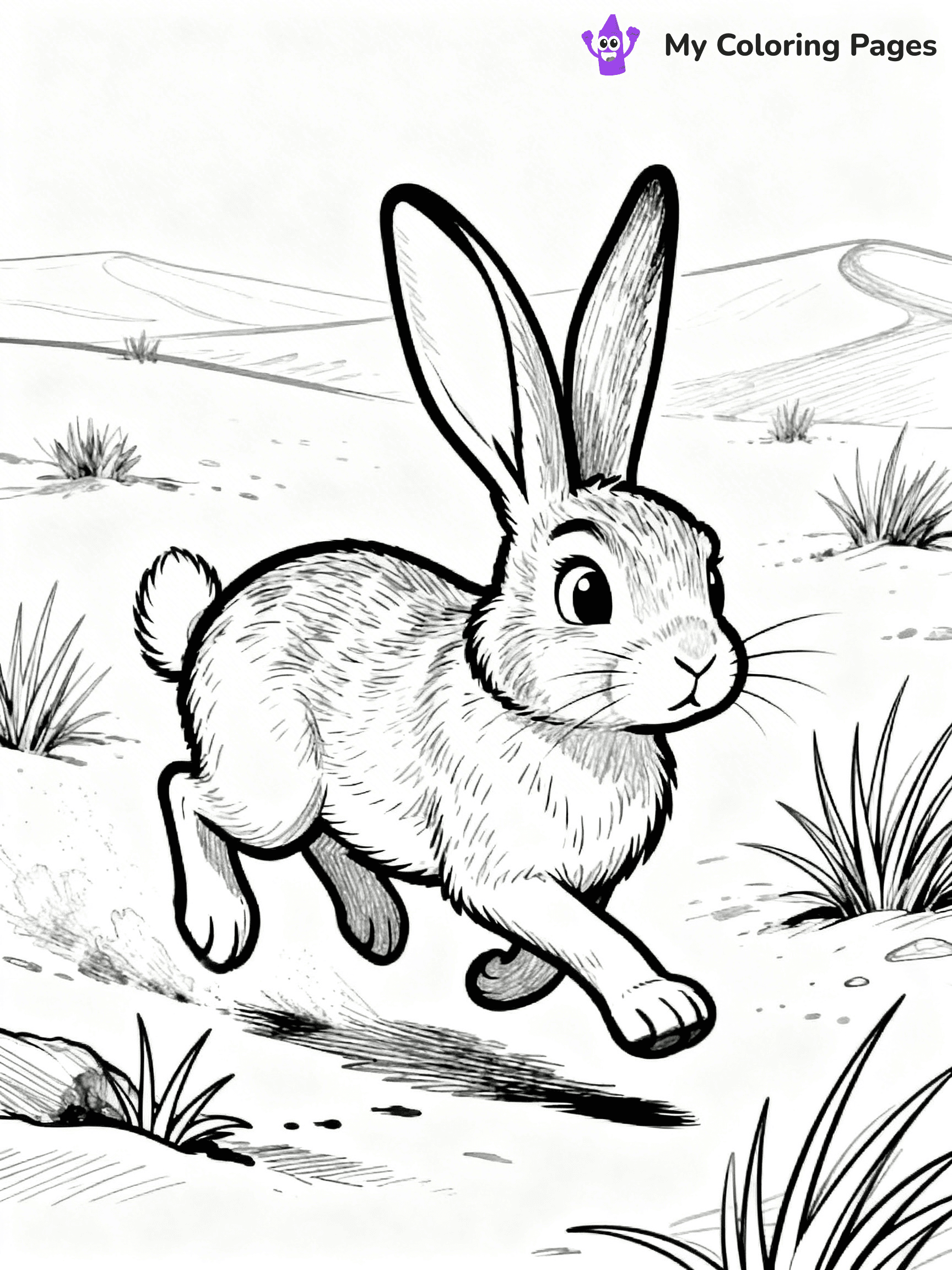 Desert Coloring Pages - 3