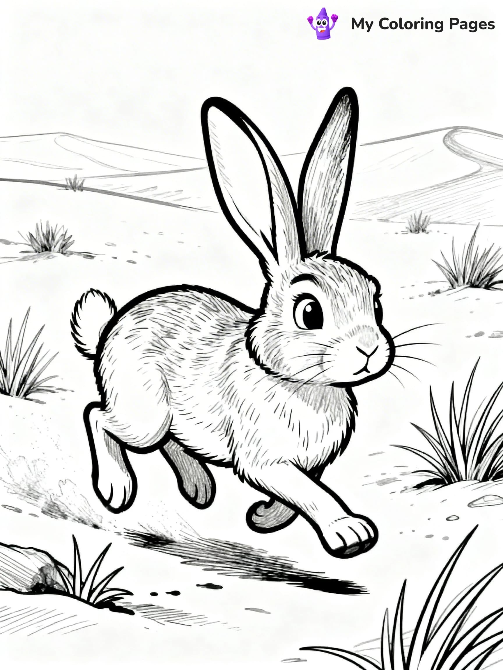 Desert Coloring Pages - 3