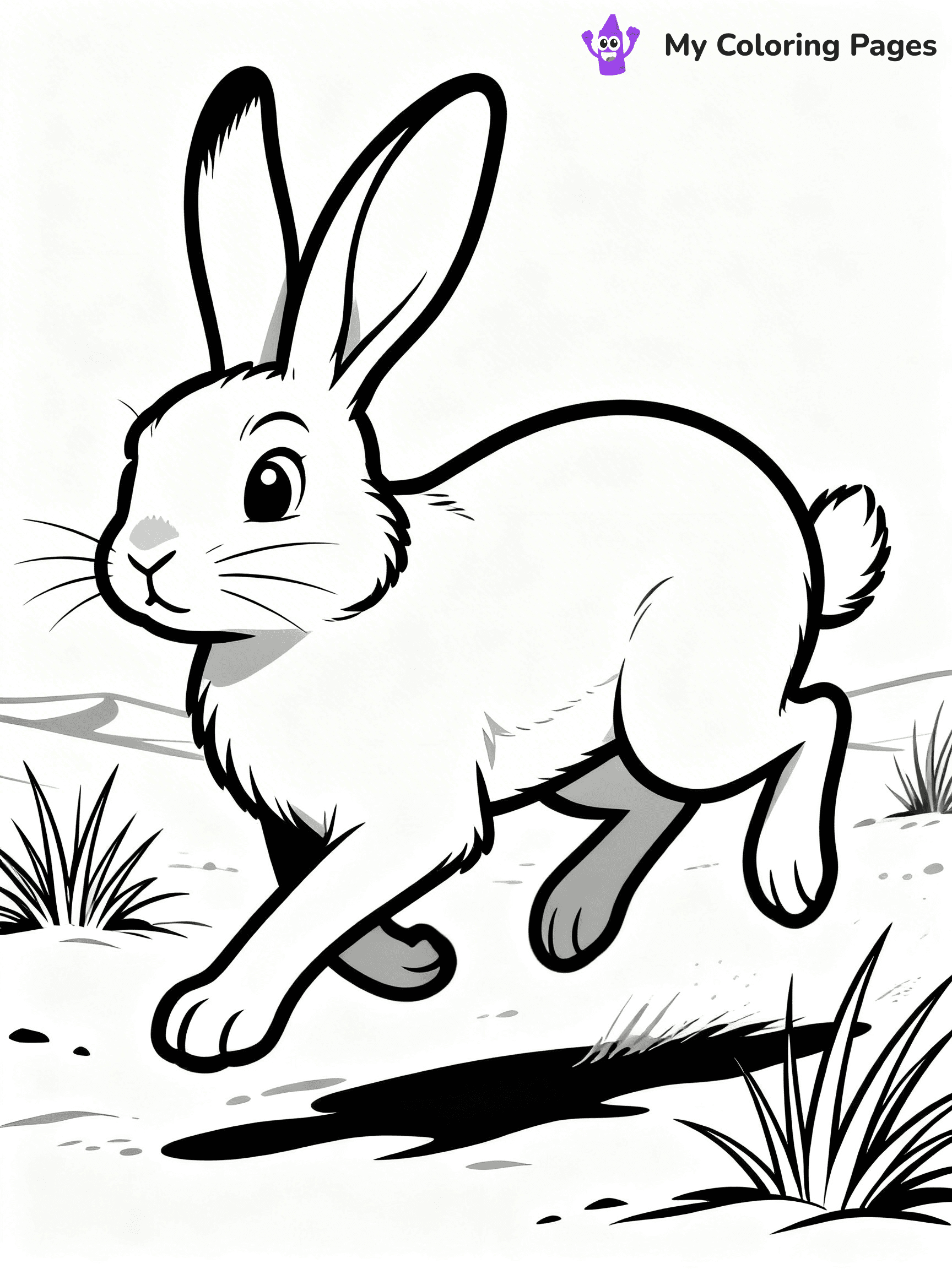 Desert Coloring Pages - 1