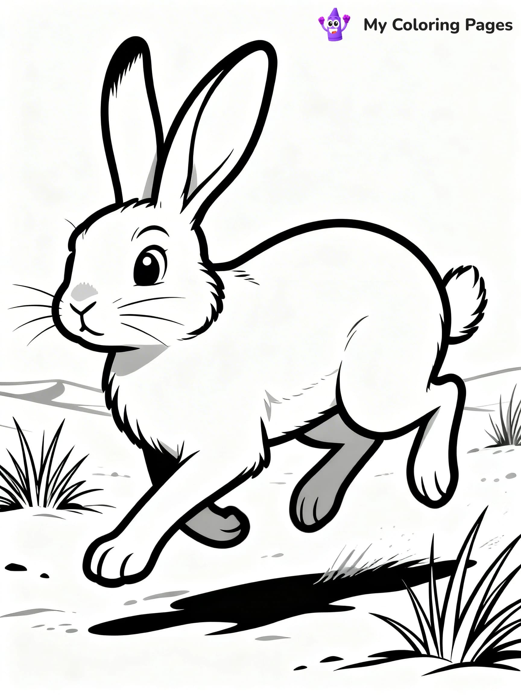 Desert Coloring Pages - 1