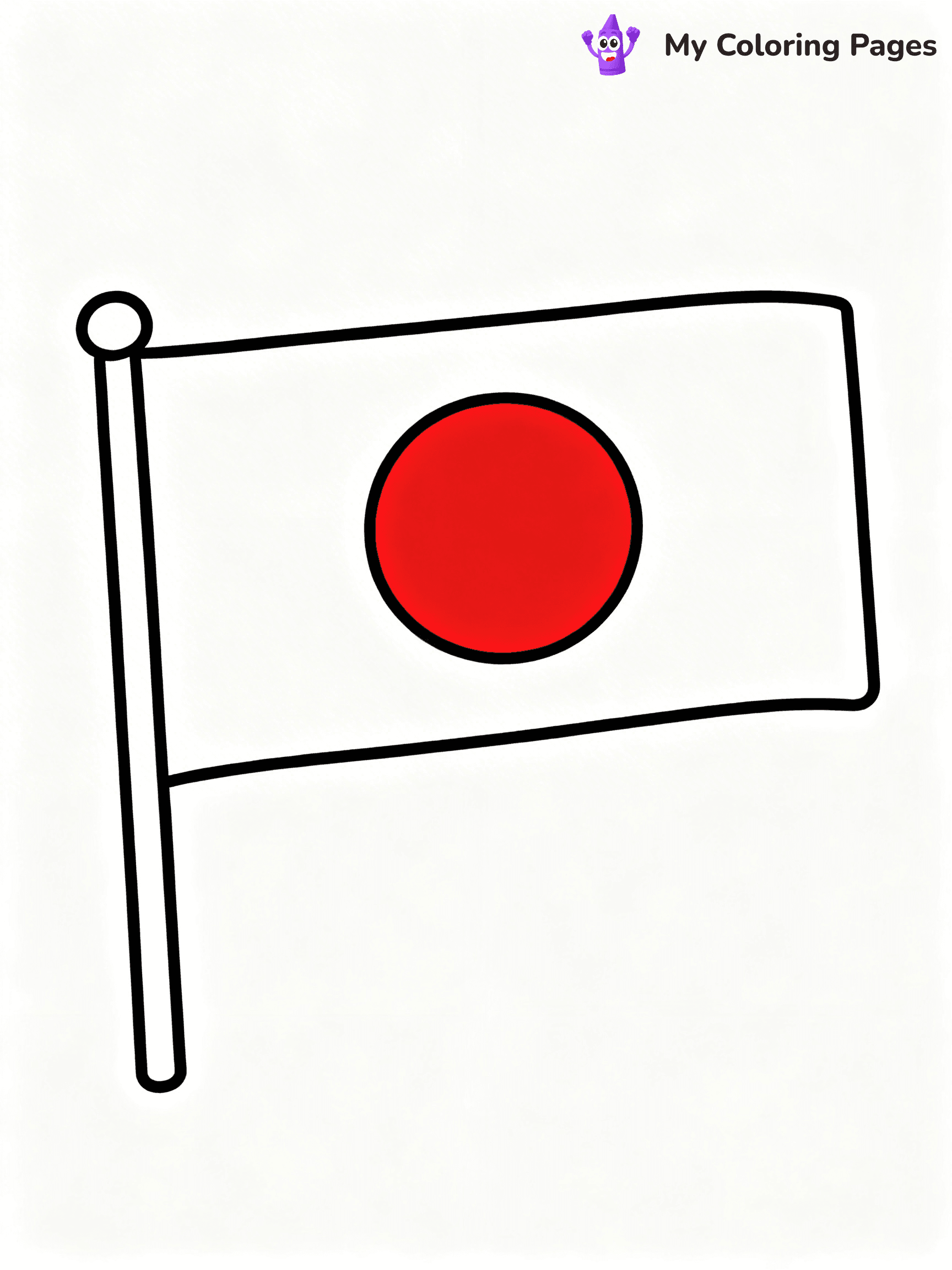 Flag Coloring Pages - 84