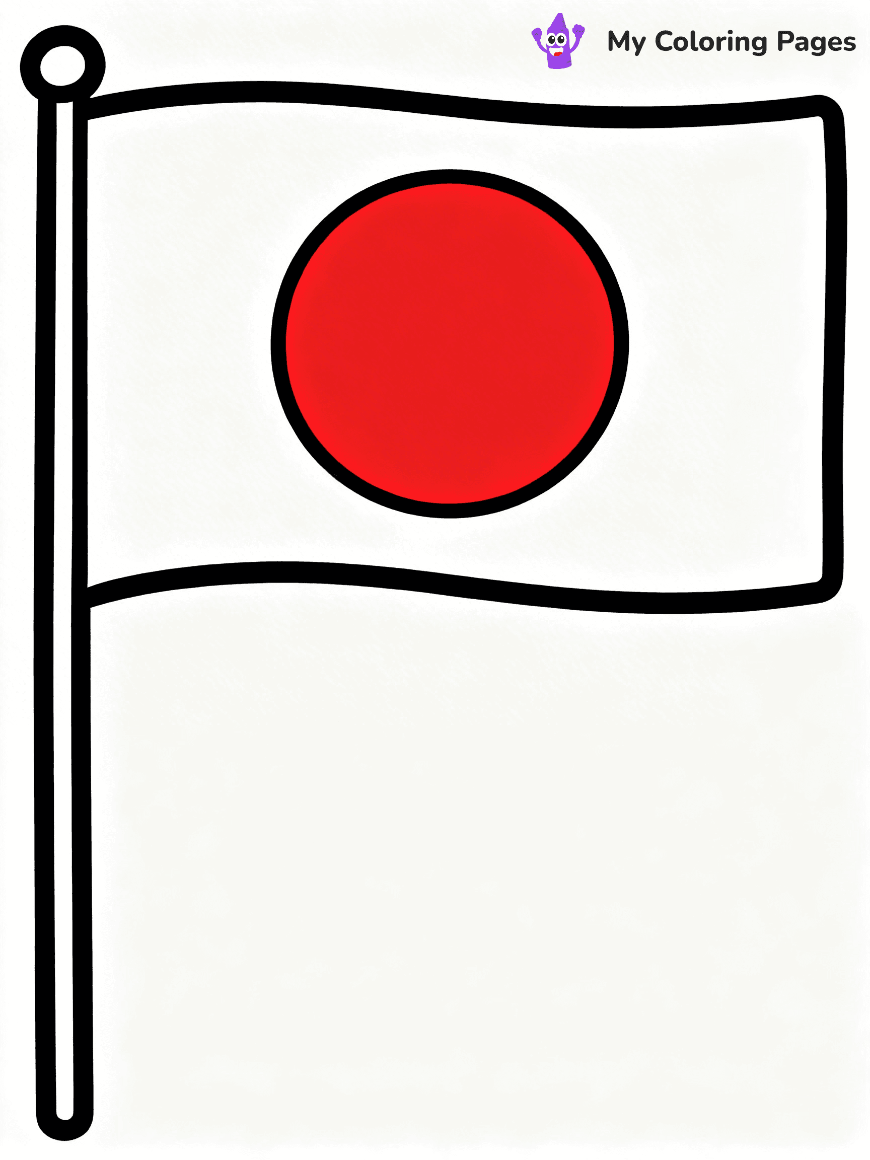 Flag Coloring Pages - 83