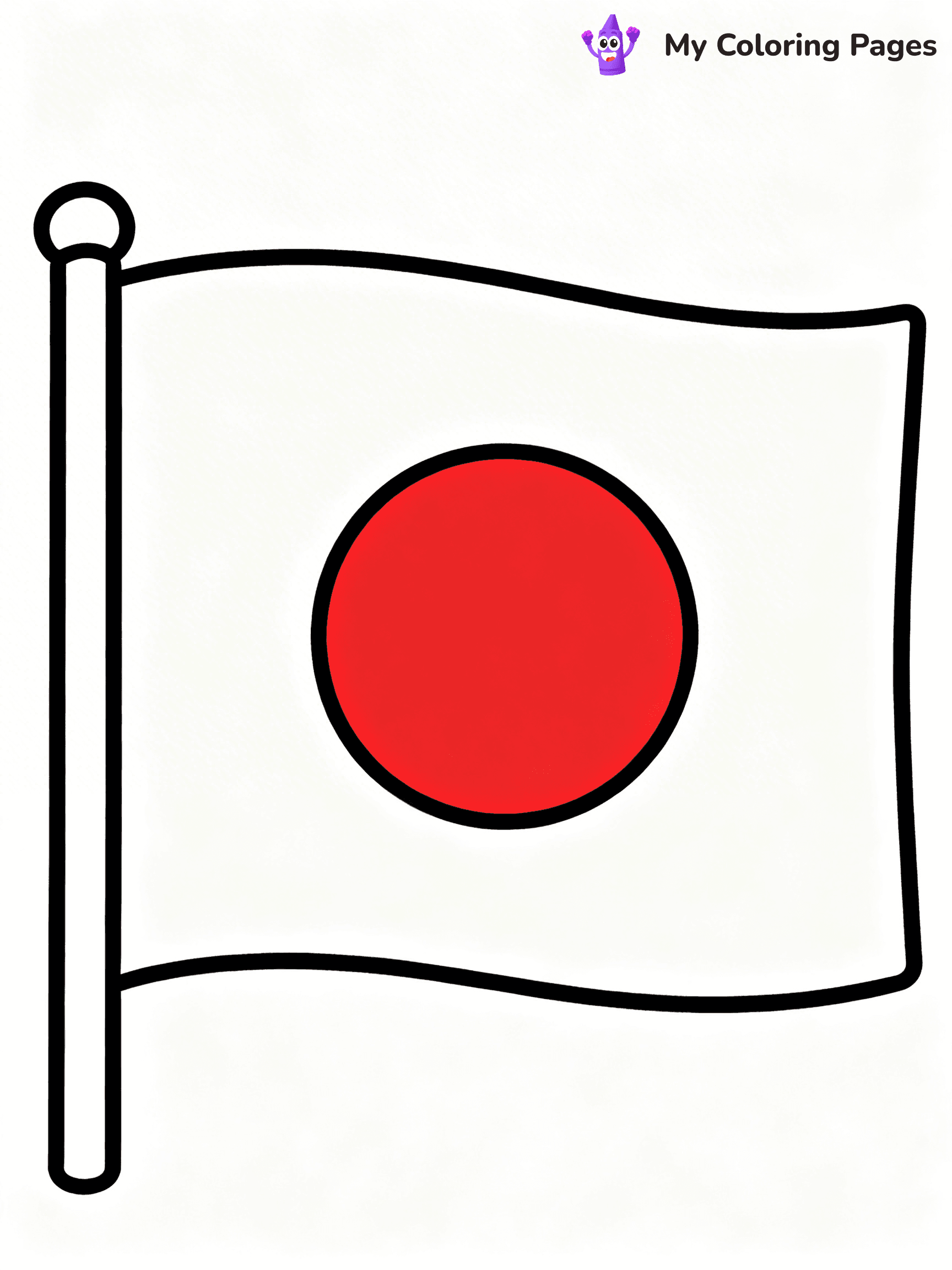 Flag Coloring Pages - 81