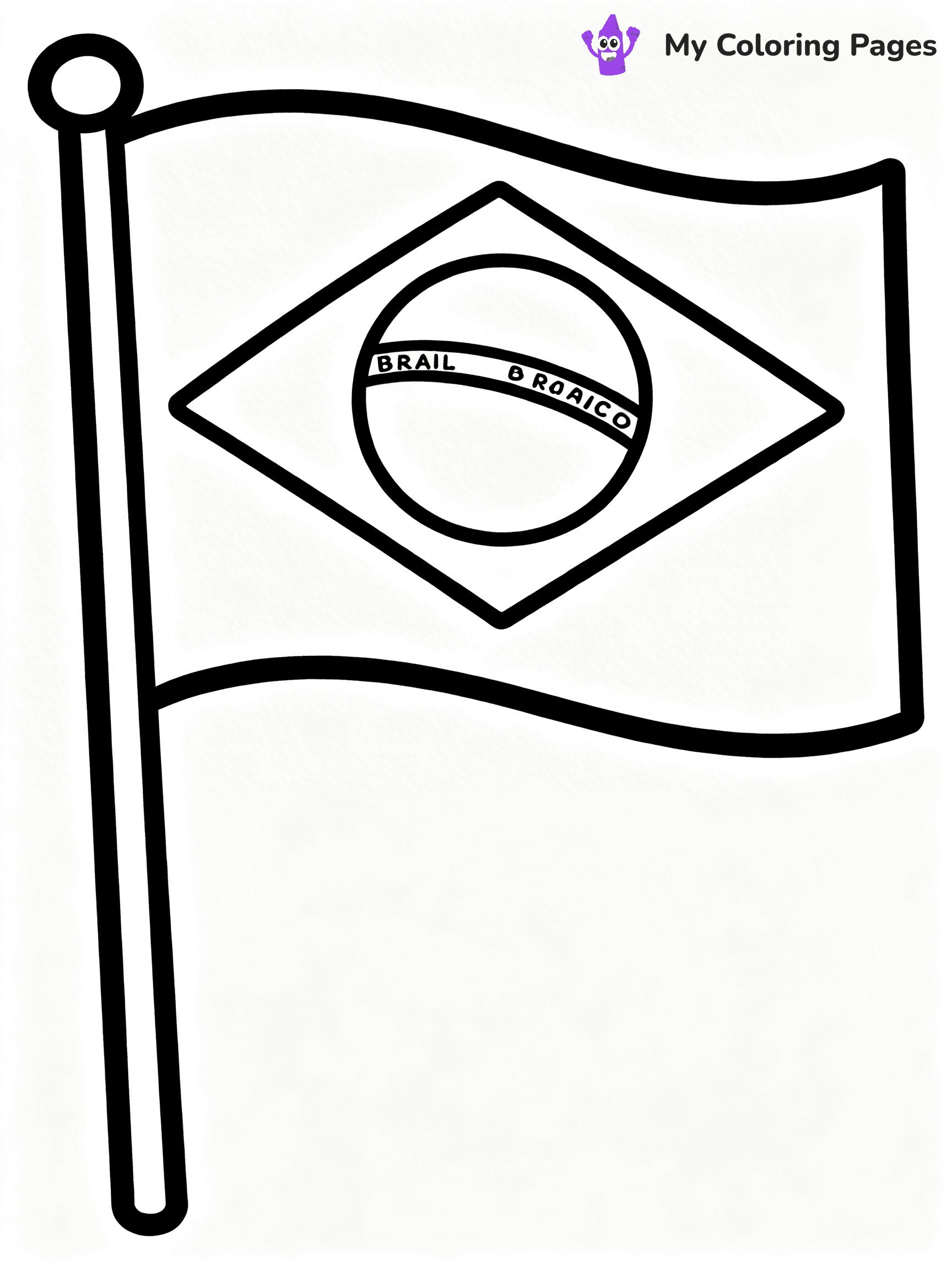 Flag Coloring Pages - 71