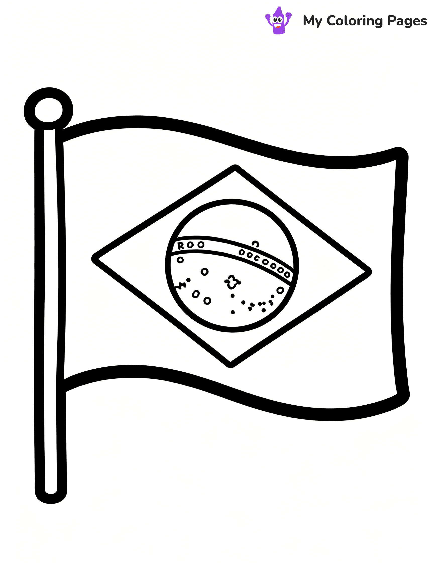 Flag Coloring Pages - 70