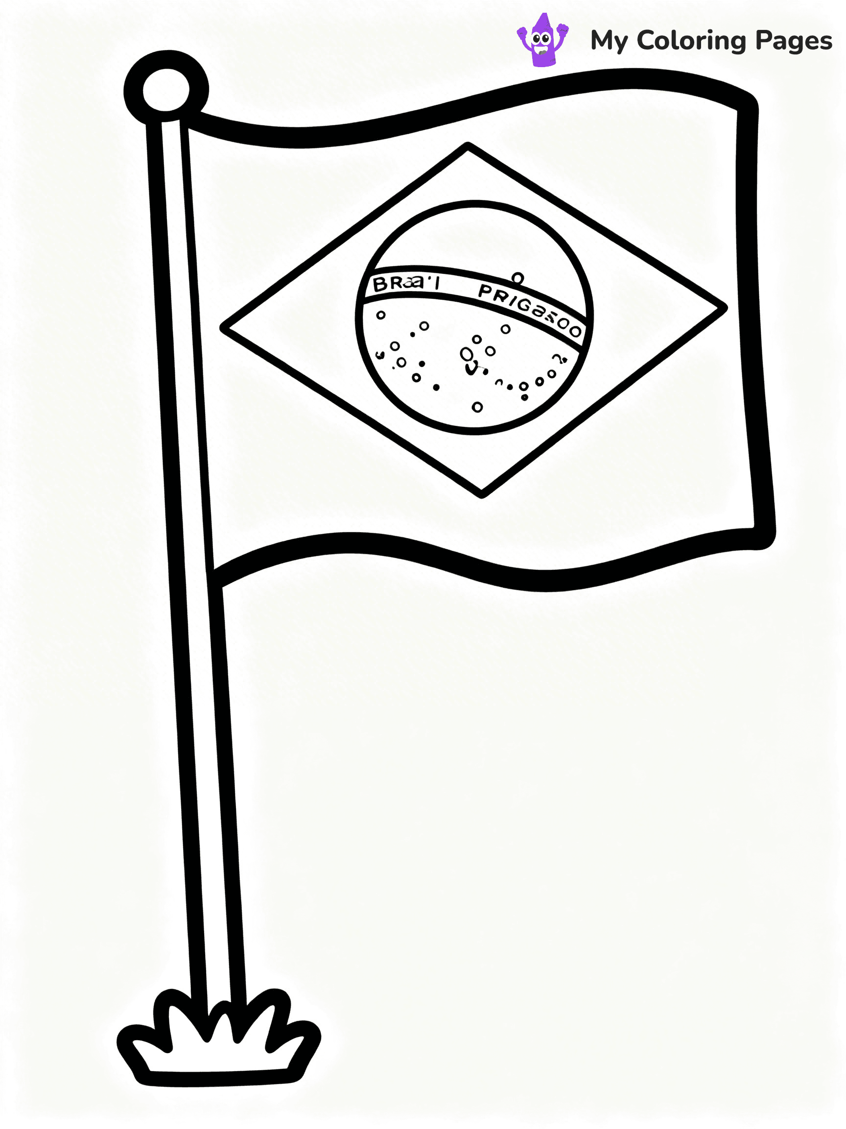 Flag Coloring Pages - 68