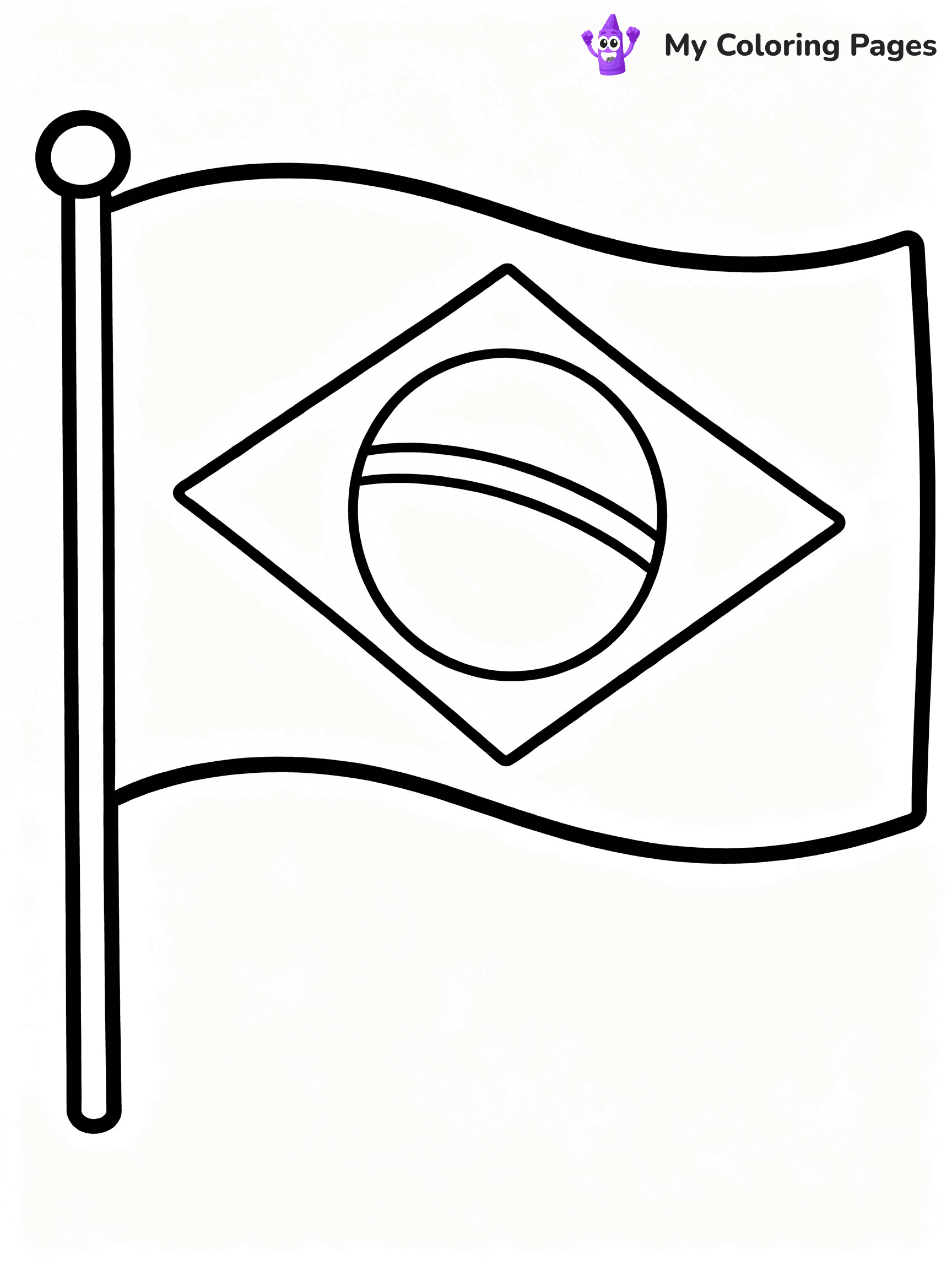 Flag Coloring Pages - 65