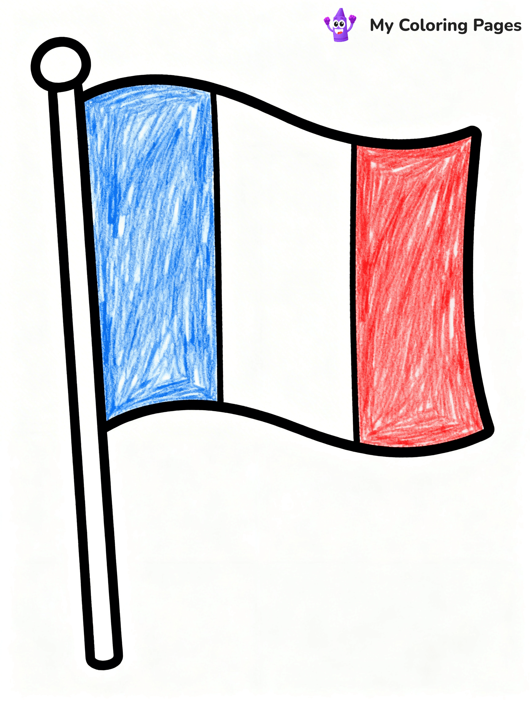 Flag Coloring Pages - 54