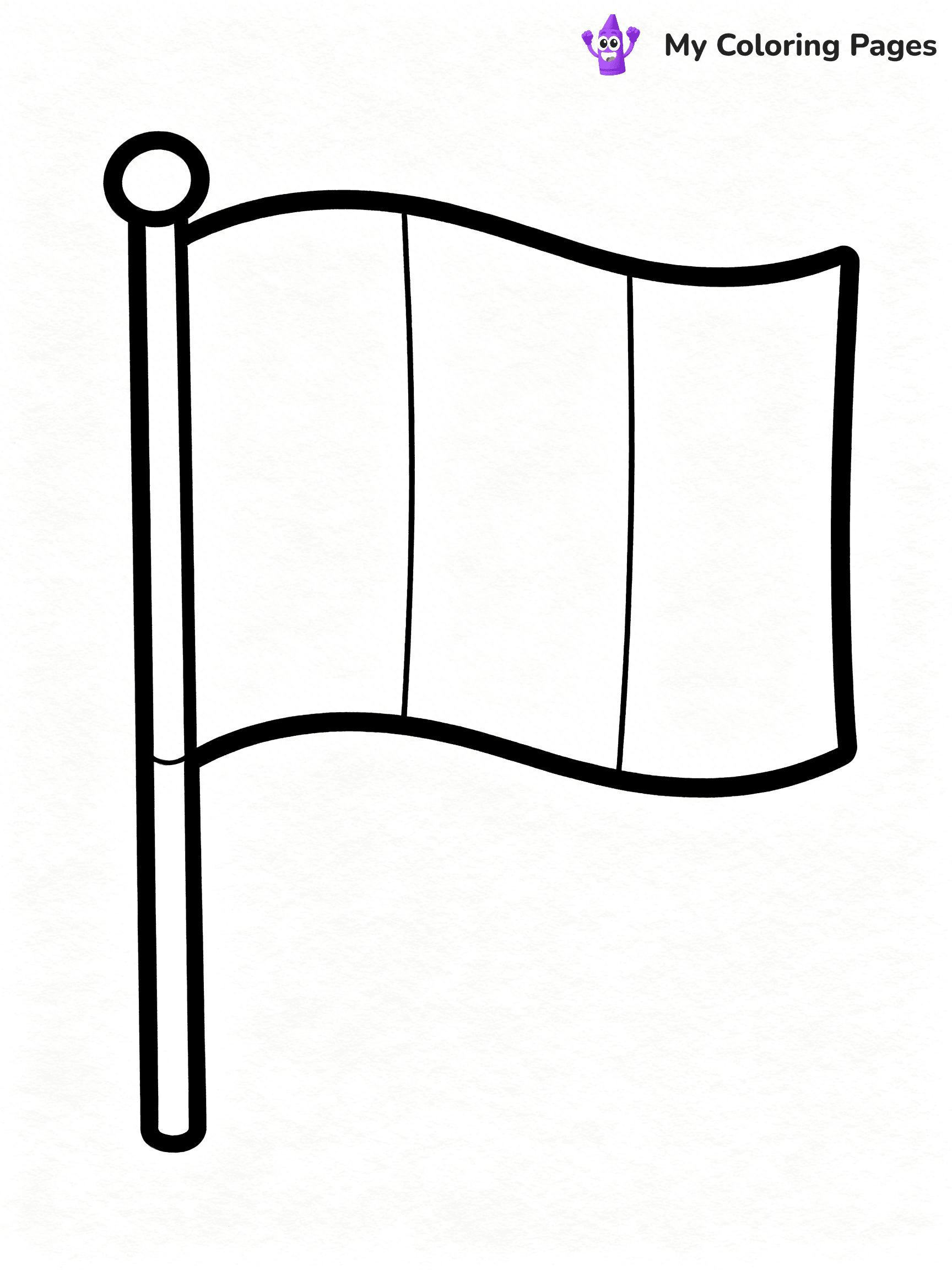 Flag Coloring Pages - 53