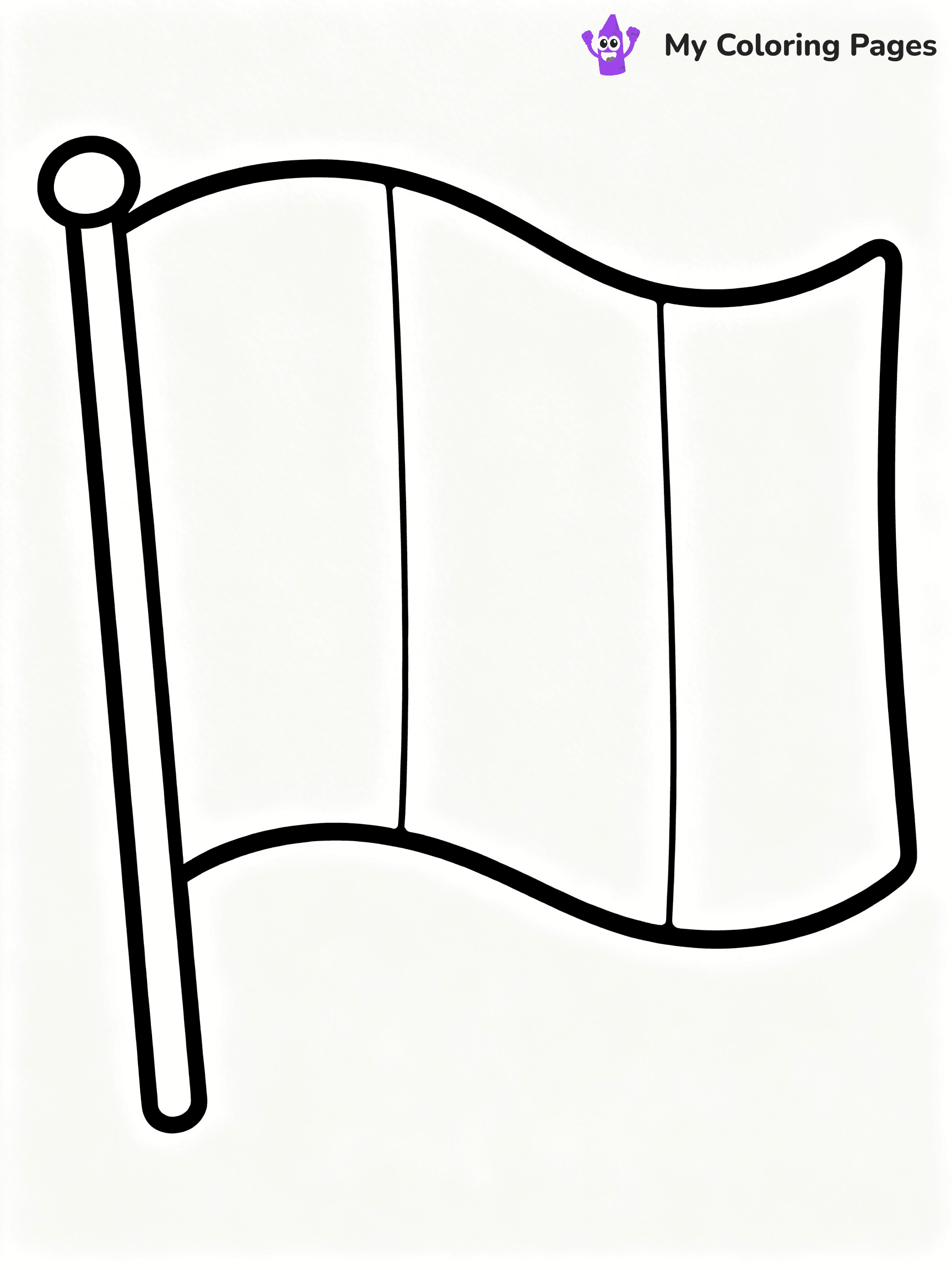 Flag Coloring Pages - 51