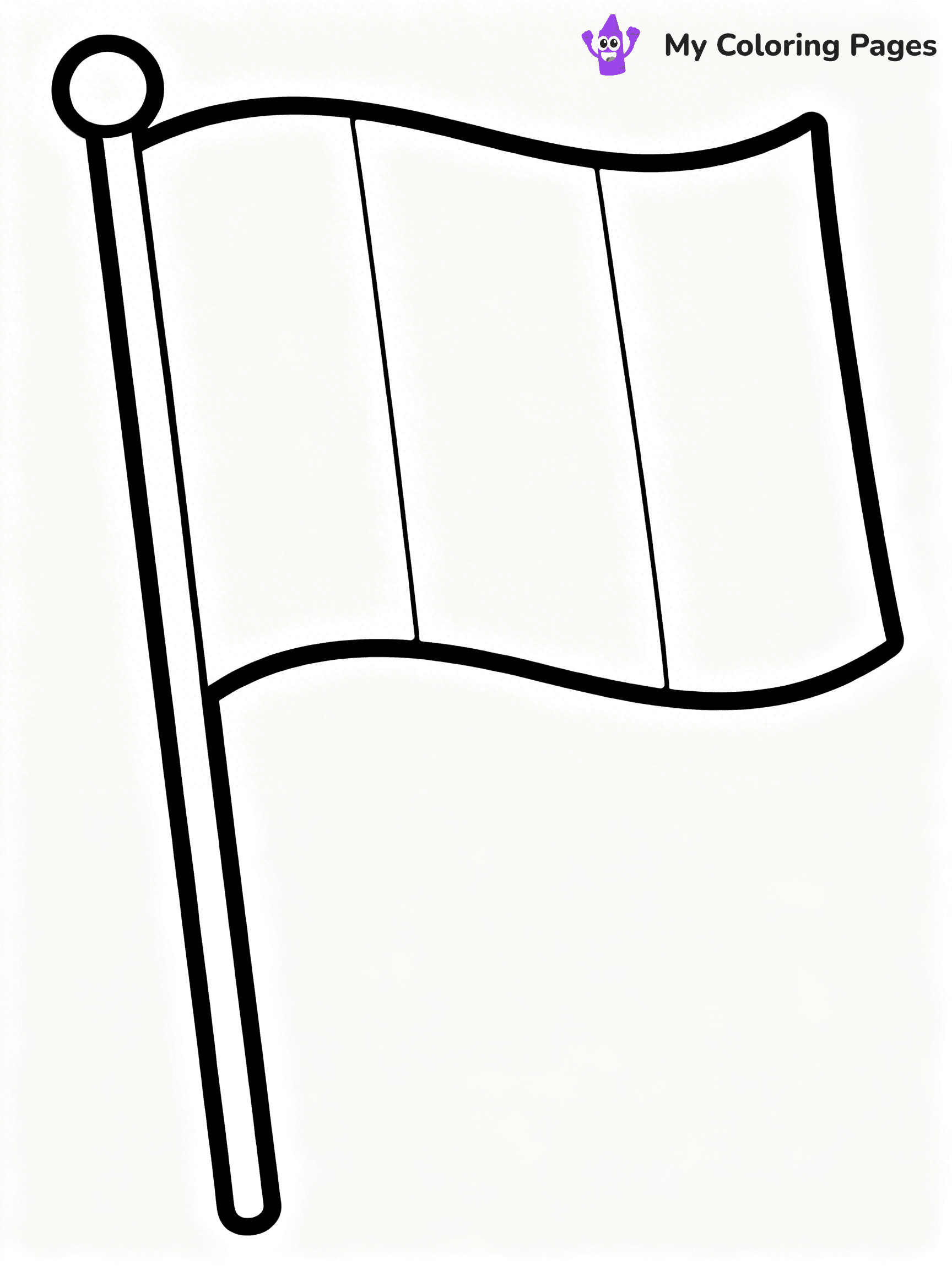 Flag Coloring Pages - 50