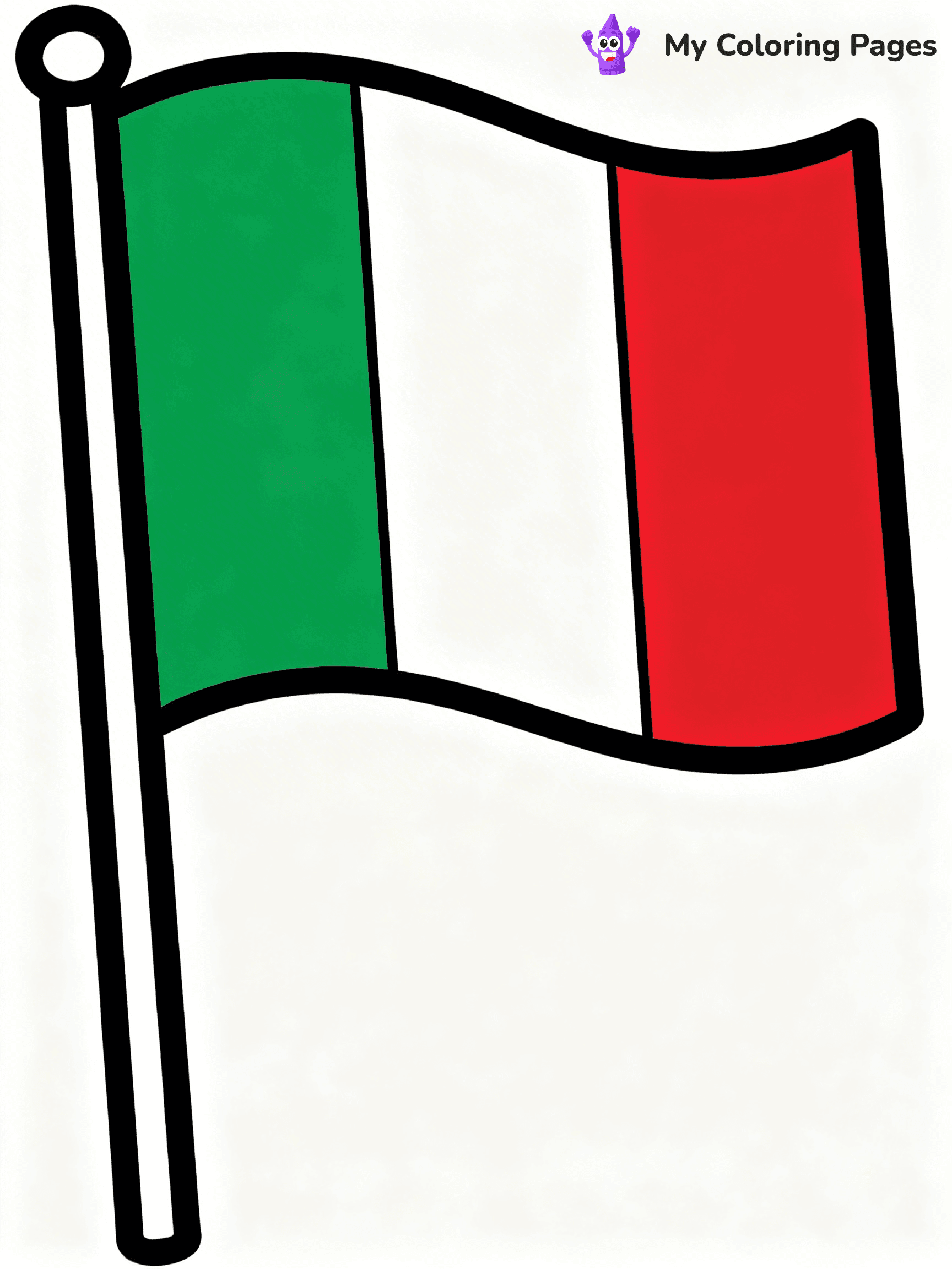 Flag Coloring Pages - 46