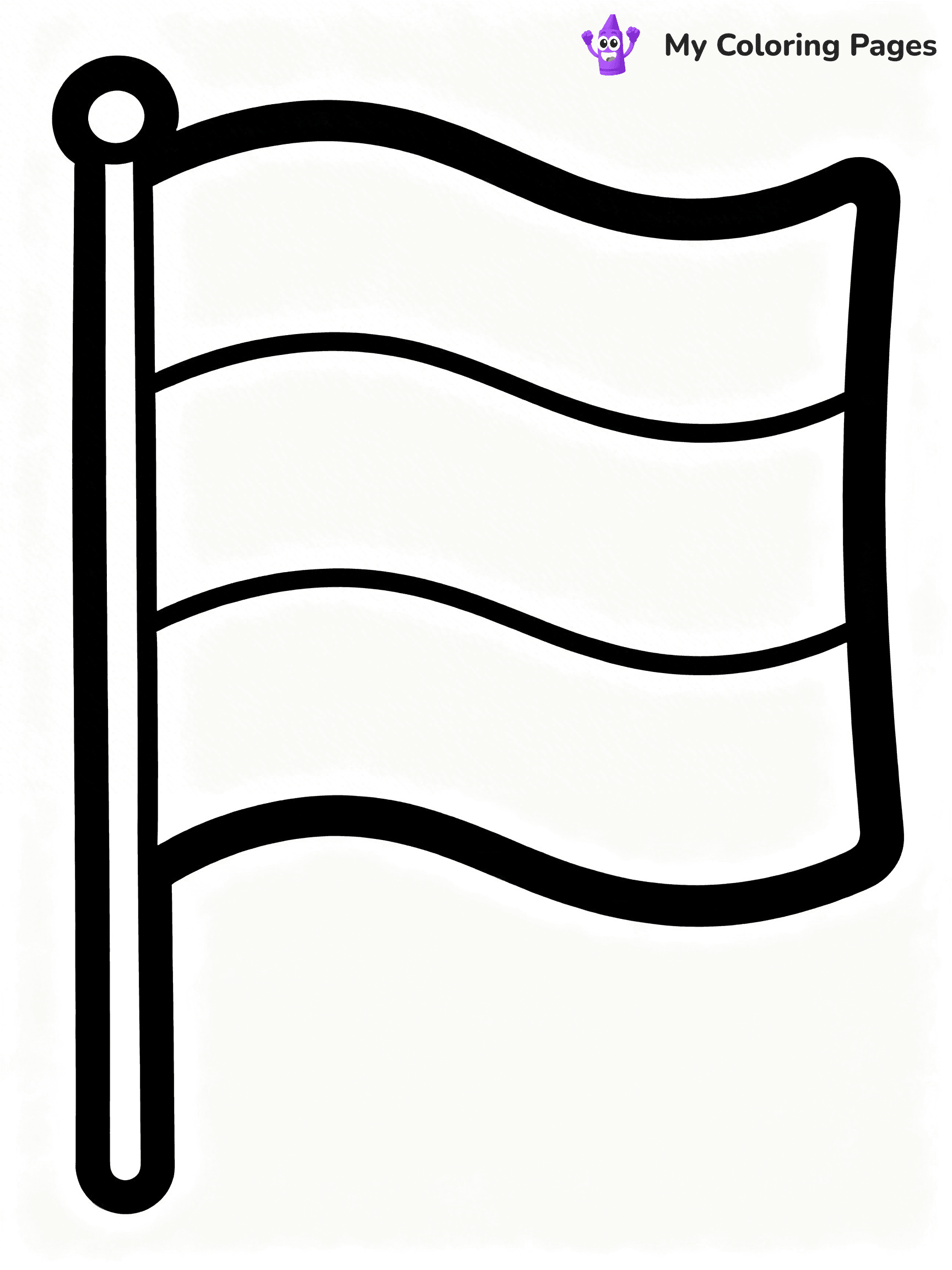 Flag Coloring Pages - 35