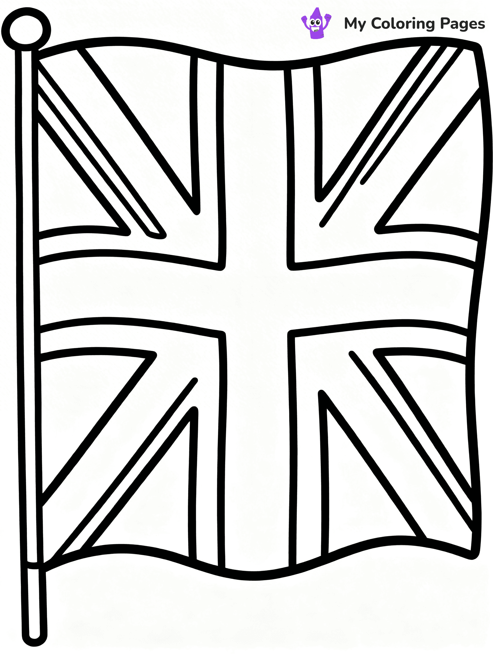 Flag Coloring Pages - 32