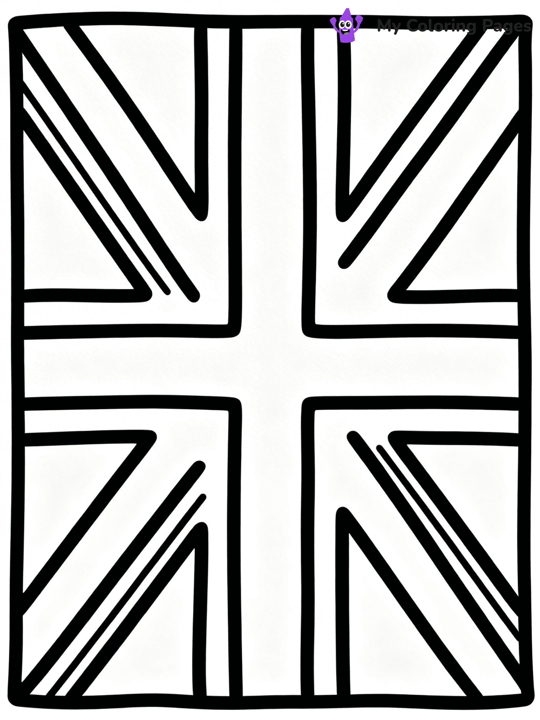 Flag Coloring Pages - 28