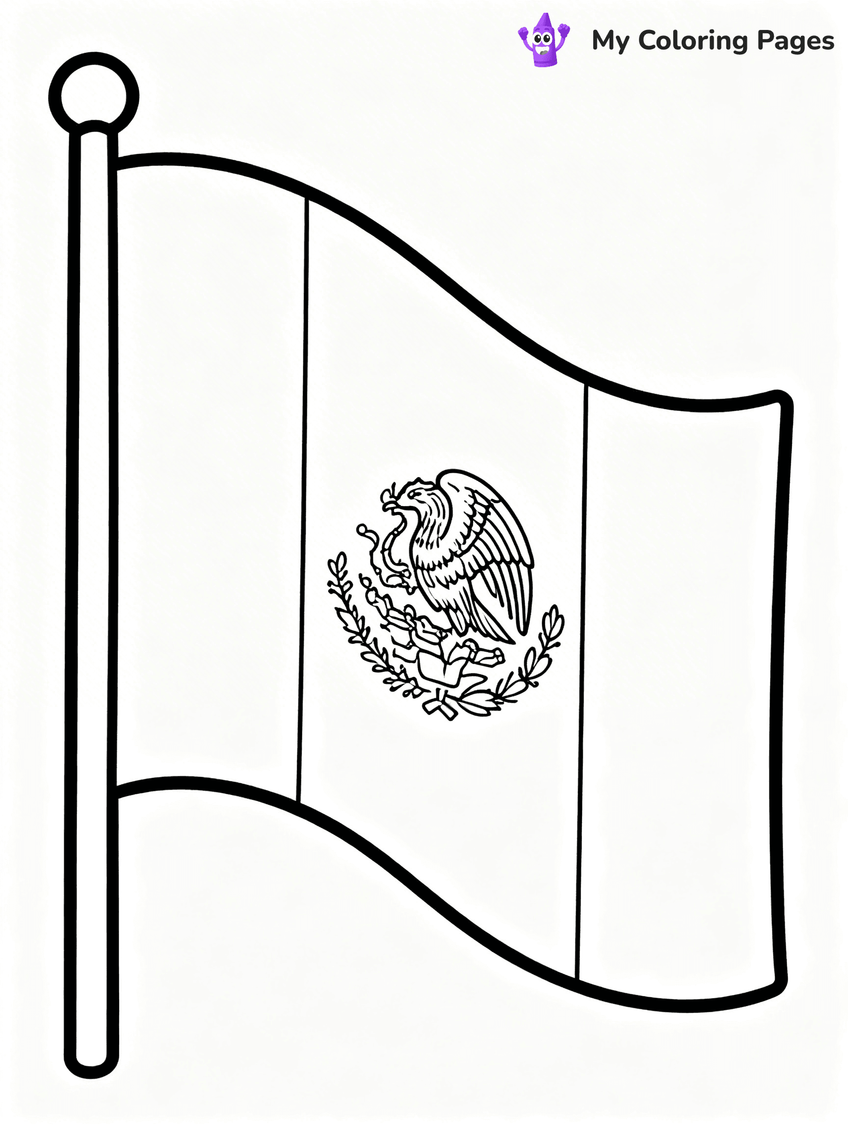 Flag Coloring Pages - 19
