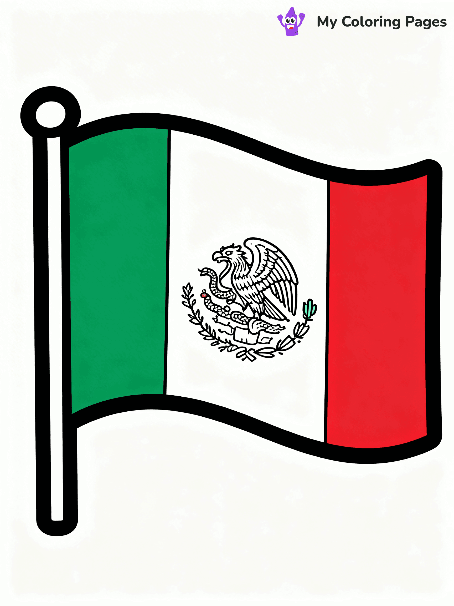 Flag Coloring Pages - 16