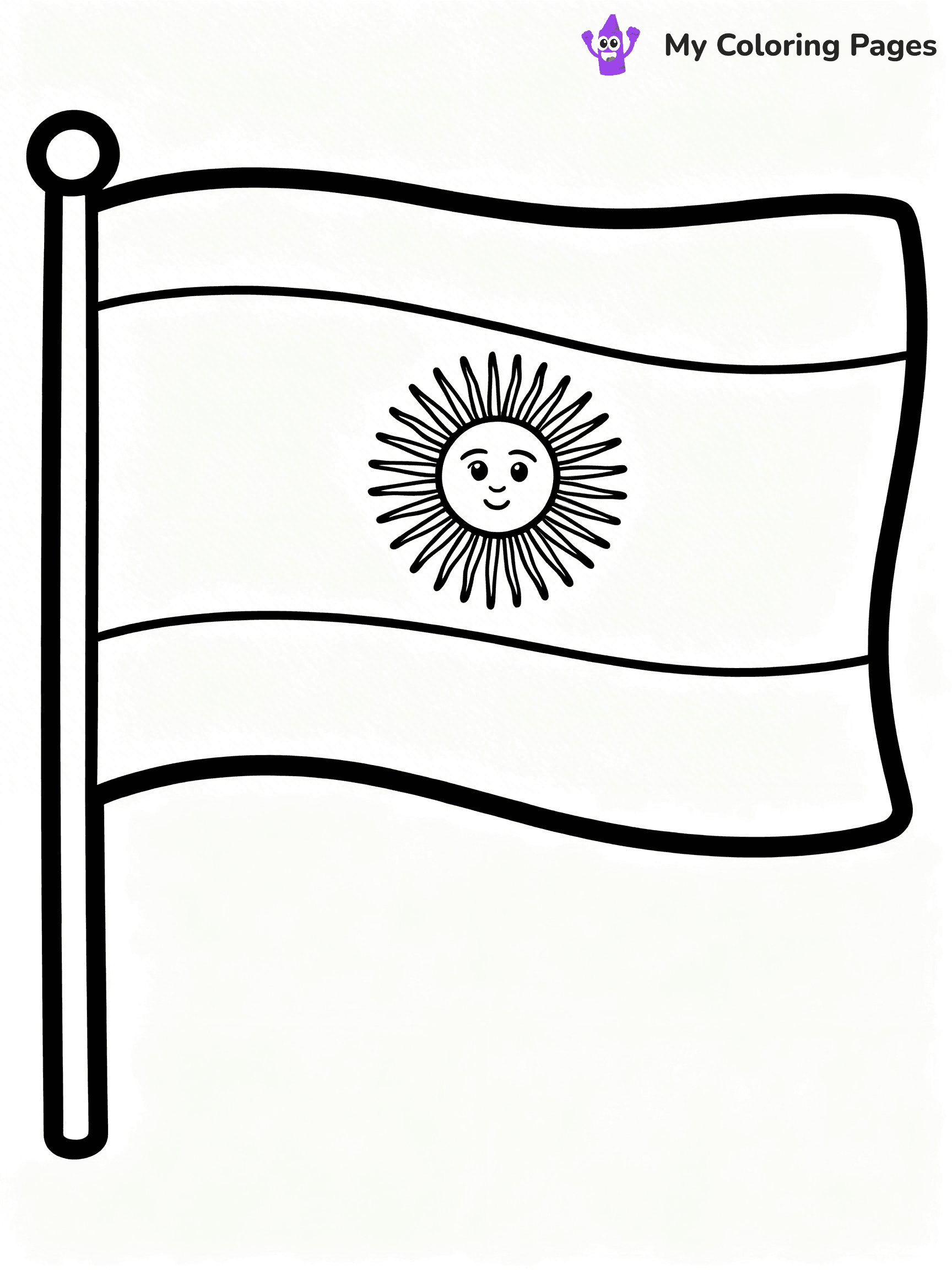 Flag Coloring Pages - 13