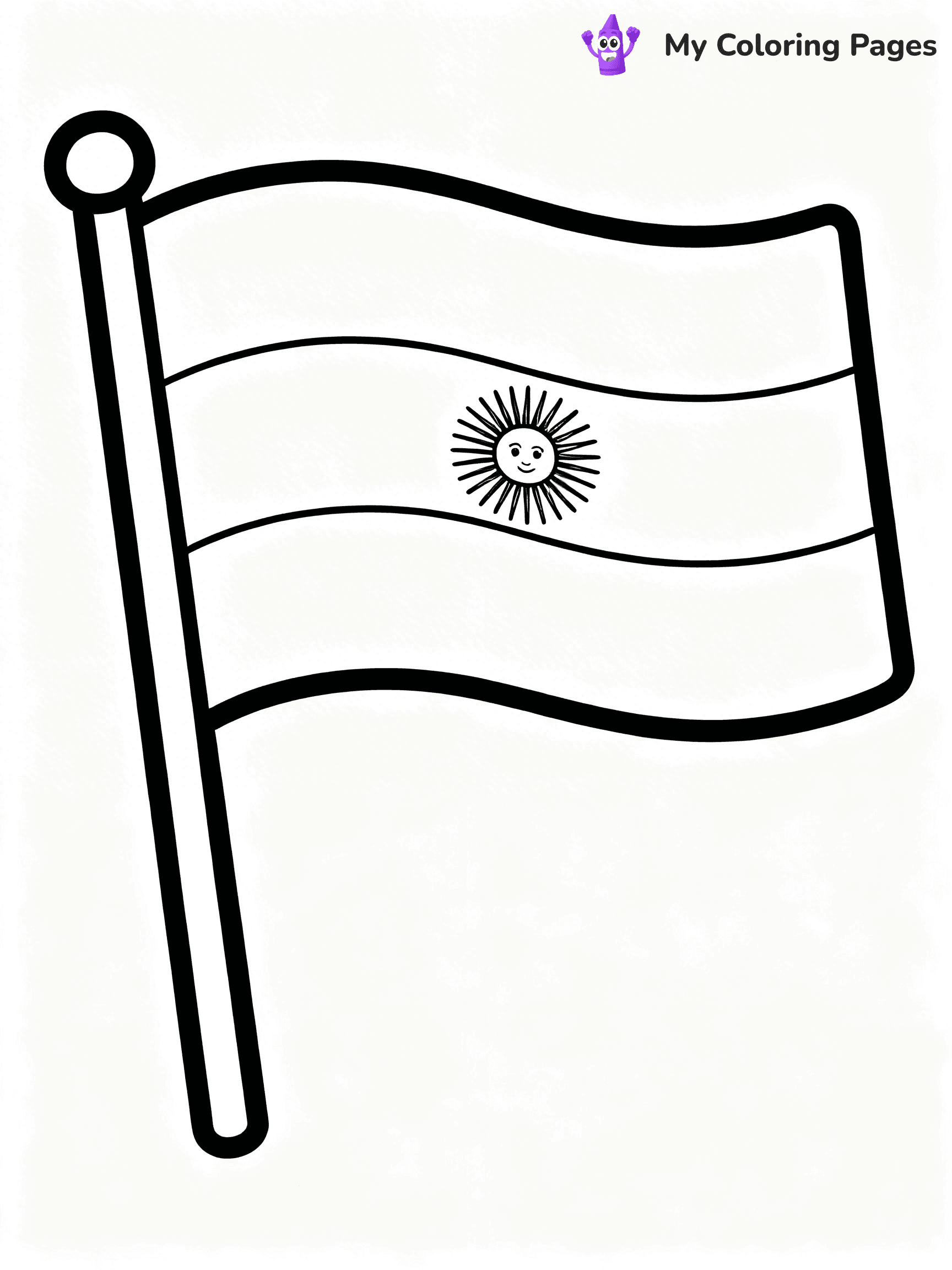 Flag Coloring Pages - 11