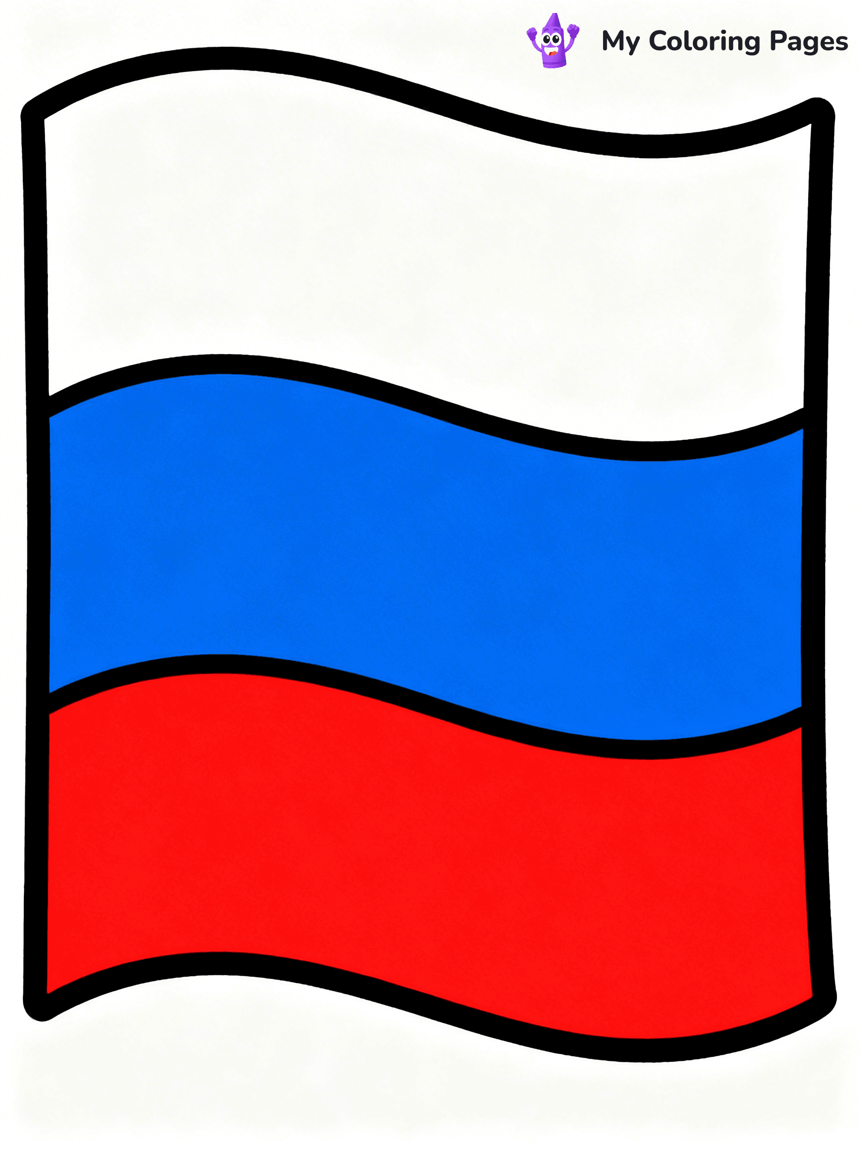 Flag Coloring Pages - 4