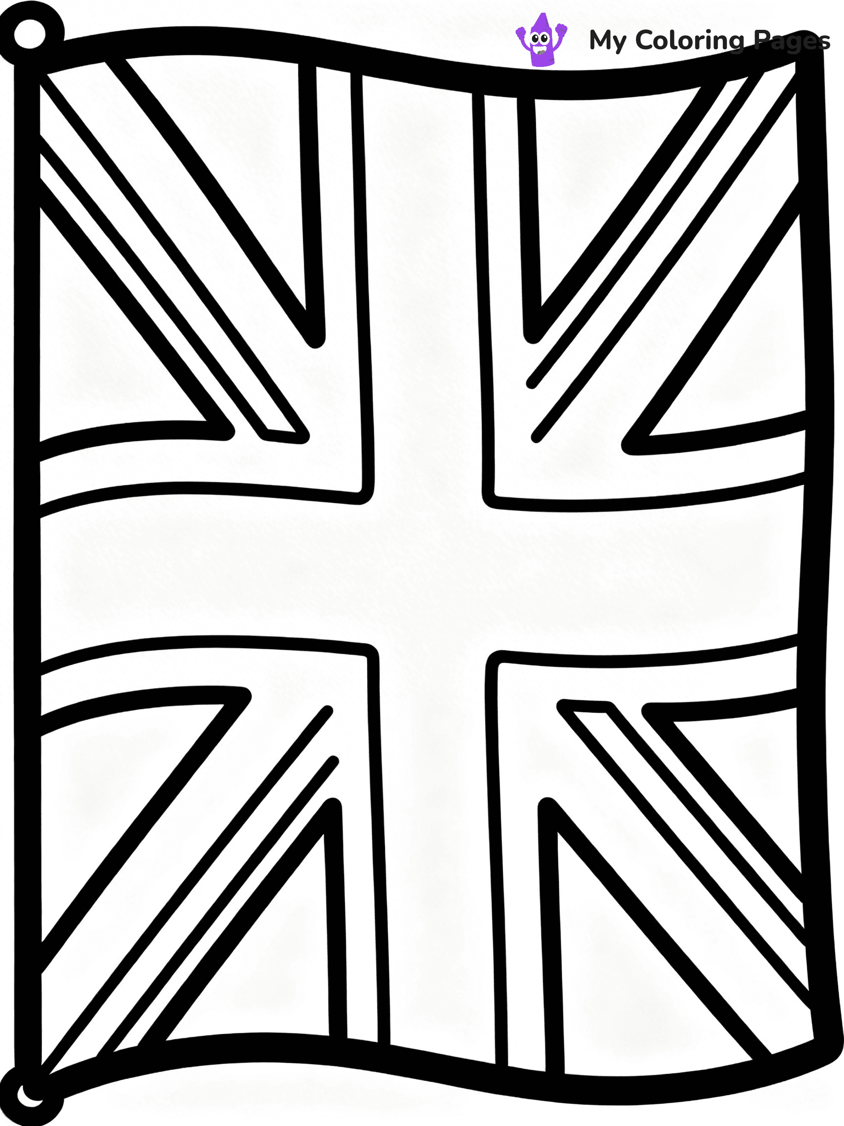 Flag Coloring Pages - 2