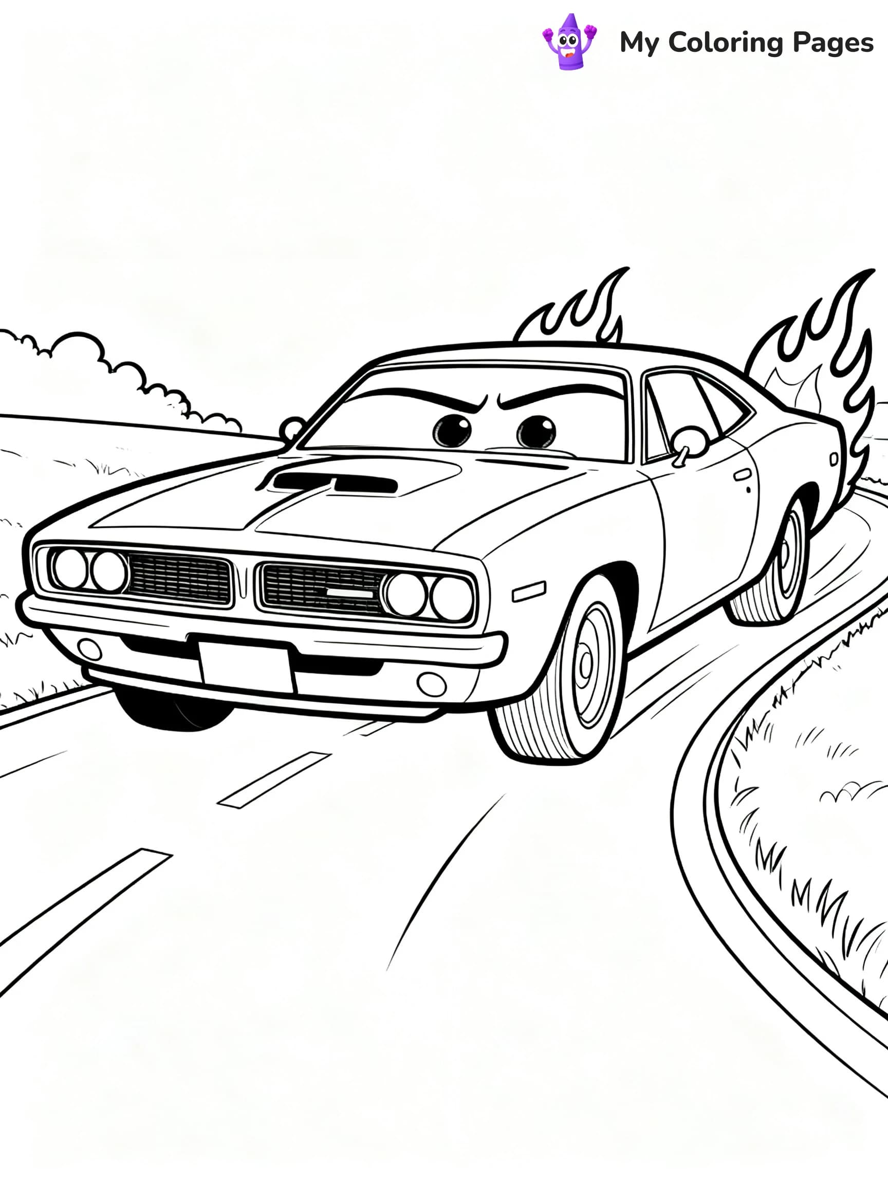 Dodge Car Coloring Pages - 19