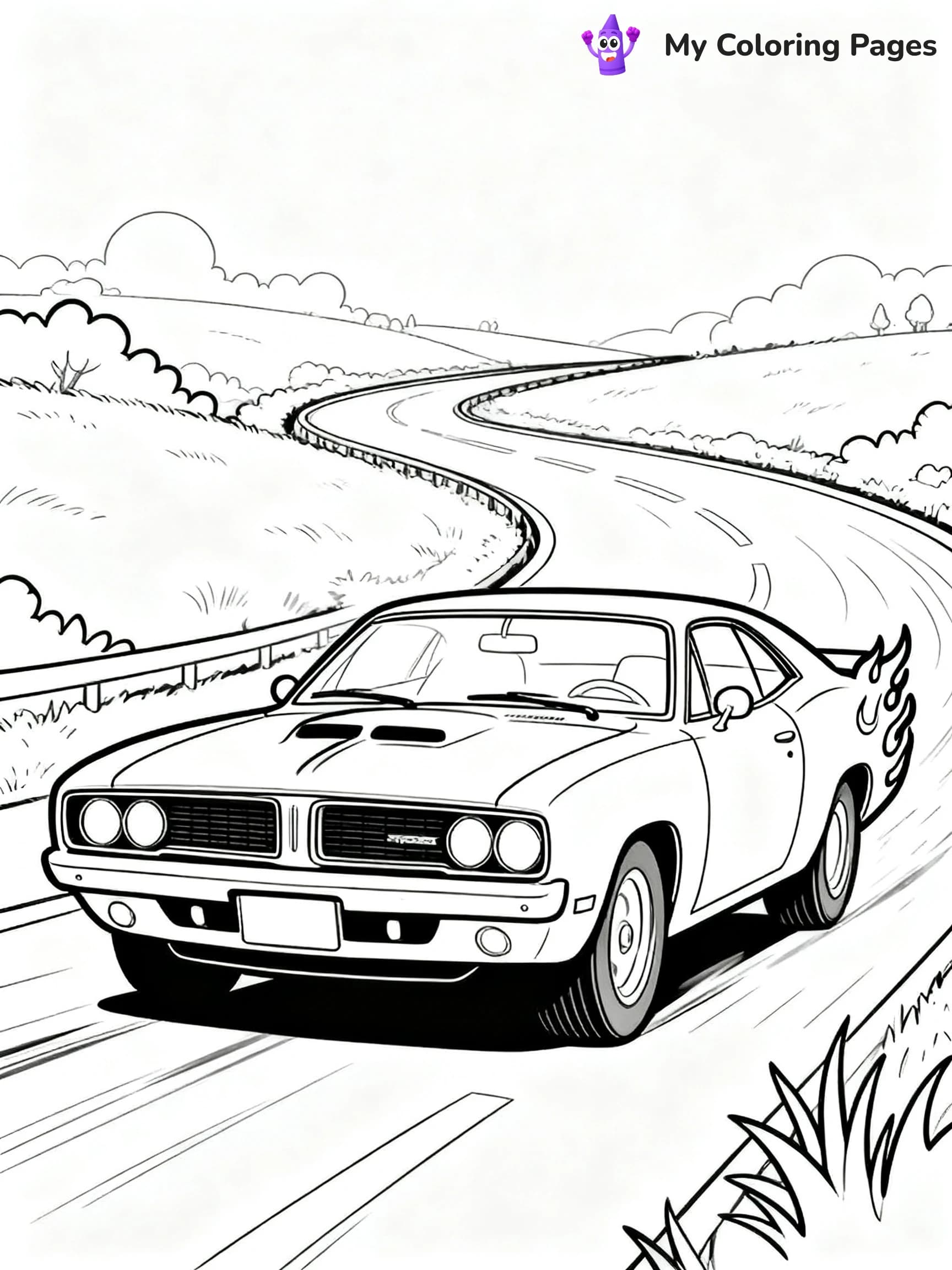 Dodge Car Coloring Pages - 18