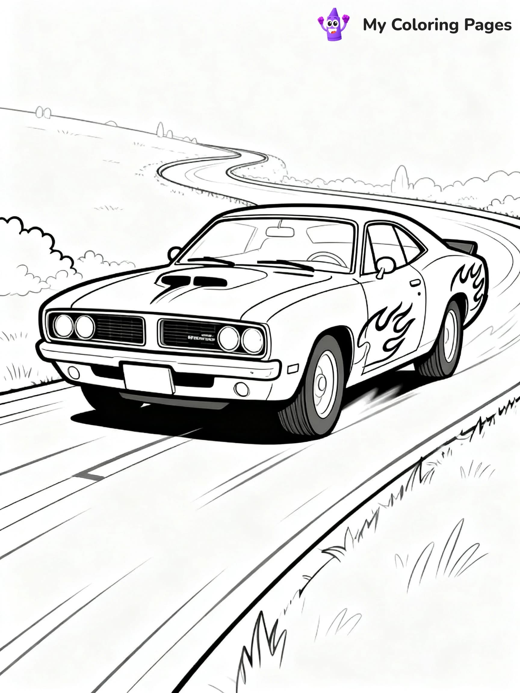 Dodge Car Coloring Pages - 15