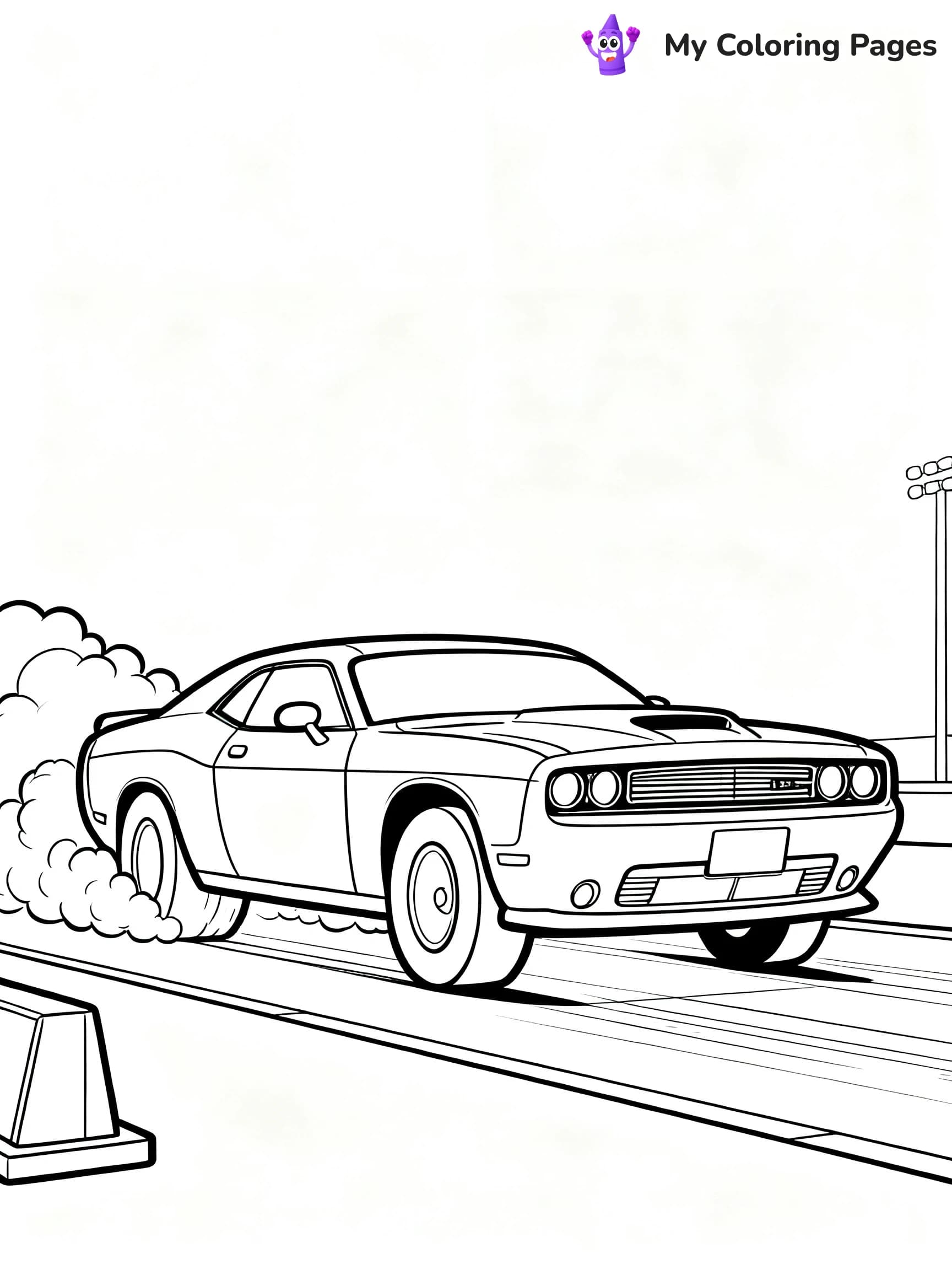 Dodge Car Coloring Pages - 14