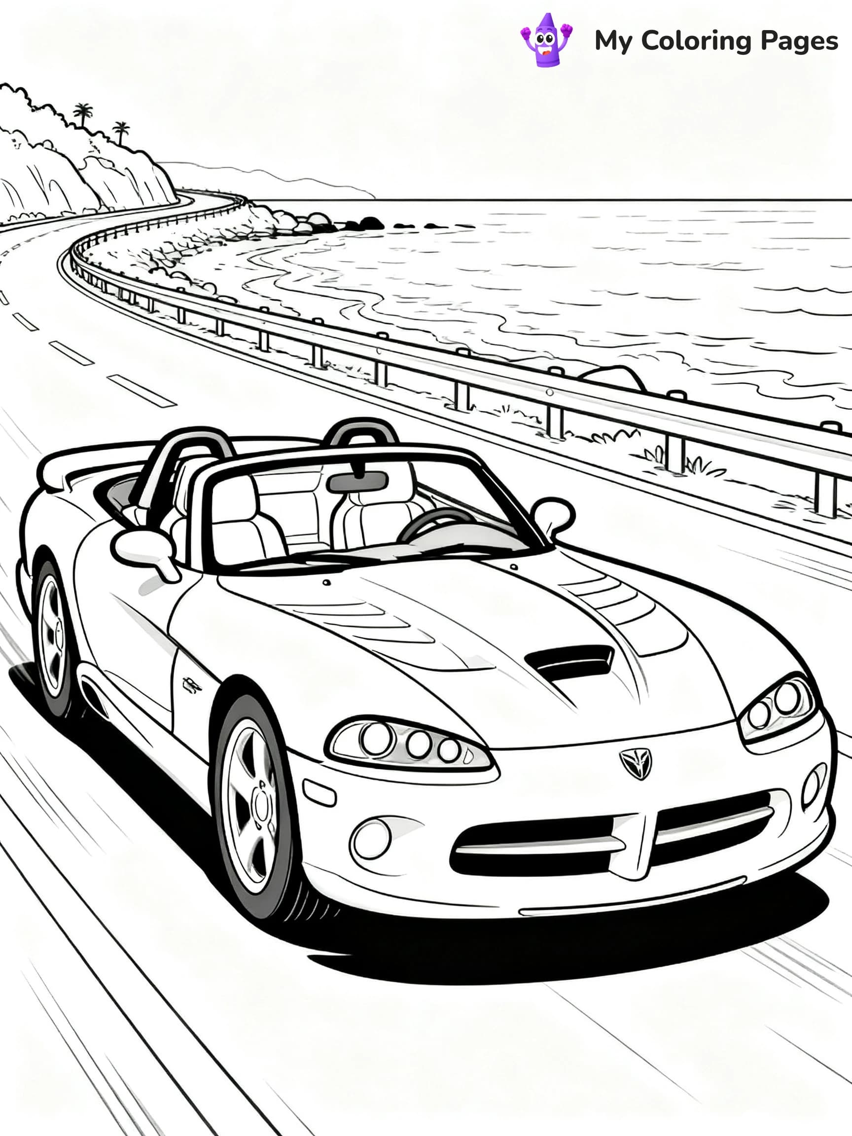 Dodge Car Coloring Pages - 4
