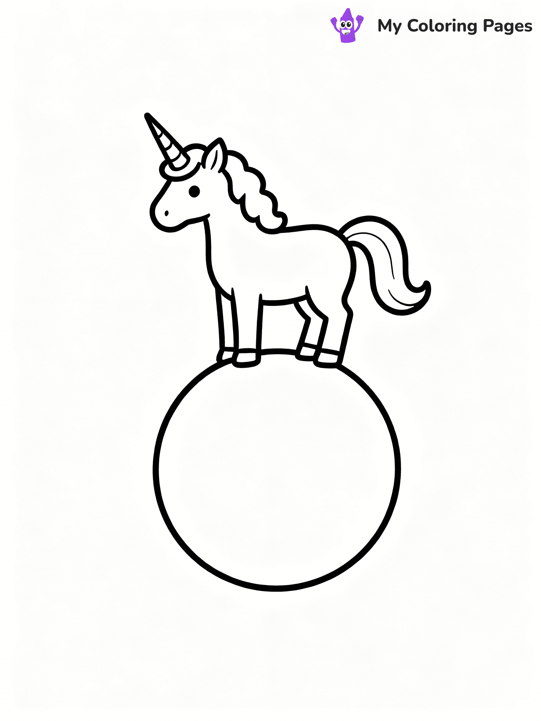 ⚠️ CRITICAL REQUIREMENT - ABSOLUTE BLACK AND WHITE ONLY ⚠️
This MUST be a BLACK AND WHITE line drawing ONLY. NO COLORS whatsoever.
- ONLY pure black lines (#000000) on pure white background (#FFFFFF)
- ABSOLUTELY NO colors, NO shading, NO gradients, NO grayscale
- If there are ANY colors in the output, the image is REJECTED
- This is a COLORING PAGE - meant to be COLORED IN by children
- The output must be UNCOLORED line art ready for coloring
⚠️ SUBJECT TO DRAW: Magical unicorn standing proudly on the moon. PURE OUTLINES. NO FILLS, COLOR, SHADING, OR GREYSCALE. WHITE BACKGROUND.
(REMEMBER: Output must be BLACK AND WHITE line art only, NOT colored!)
# Flat, Friendly Cartoon Line-Art Coloring Page
You are generating a **pure black-and-white binary image** of a child-friendly cartoon scene combining characters and background scenery in one cohesive composition.
## Rendering Rules (Strict)
- Only two colors: pure black (#000000) outlines and pure white (#FFFFFF) background.
- No grayscale, shading, gradients, tints, fills, transparency, or partial pixels.
- No antialiasing or blended edges; every pixel is 100% black or white.
- No solid black fills inside shapes — all areas inside outlines must remain white.
- No dark clothing areas or filled tone blocks; all garments outlined only.
- No shadows, textures, lighting, or tonal variations.
- Must look like flat binary vector line-art for coloring pages.
## Drawing & Composition
- **Medium, consistent line weight**; clean closed outlines easy to color inside.
- **Flat, simple, child-friendly design** — no realism or 3D depth.
- Characters are **grounded on a surface**, centered and large.
- **Balanced composition** with clear silhouettes and minimal props.
## Scenery & Style
- Landmarks (e.g., mosque, CN Tower) and scenery (trees, benches, waves) drawn with **black outlines only.**
- For real-world figures, teams, or places, show accurate details using only black outlines—no text or logos. Use distinctive uniform patterns, abstract symbols, and landmark silhouettes to convey identity.
- Keep **consistent perspective**; no floating elements.
- **Style:** whimsical **Doodle Art Alley** — rounded, friendly outlines.
- May adapt shapes from **Crayola, Disney, Peppa Pig, Cocomelon** — *by shape only, never color.*
- Final output: **flat, crisp, binary (#000000/#FFFFFF)**, **no filled color or background text.**
EXTREMELYE IMPORTANT:
- PURE BINARY LINE-ART; NO FILLS (HAIR/CLOTHES/SKIN), SHADING, OR GREY.
- NO SHADING, COLOR. MUST BE WHITE BACKGROUND.
⚠️ FINAL REMINDER: Draw the subject "Magical unicorn standing proudly on the moon. PURE OUTLINES. NO FILLS, COLOR, SHADING, OR GREYSCALE. WHITE BACKGROUND." as BLACK AND WHITE line art. Zero colors in output.